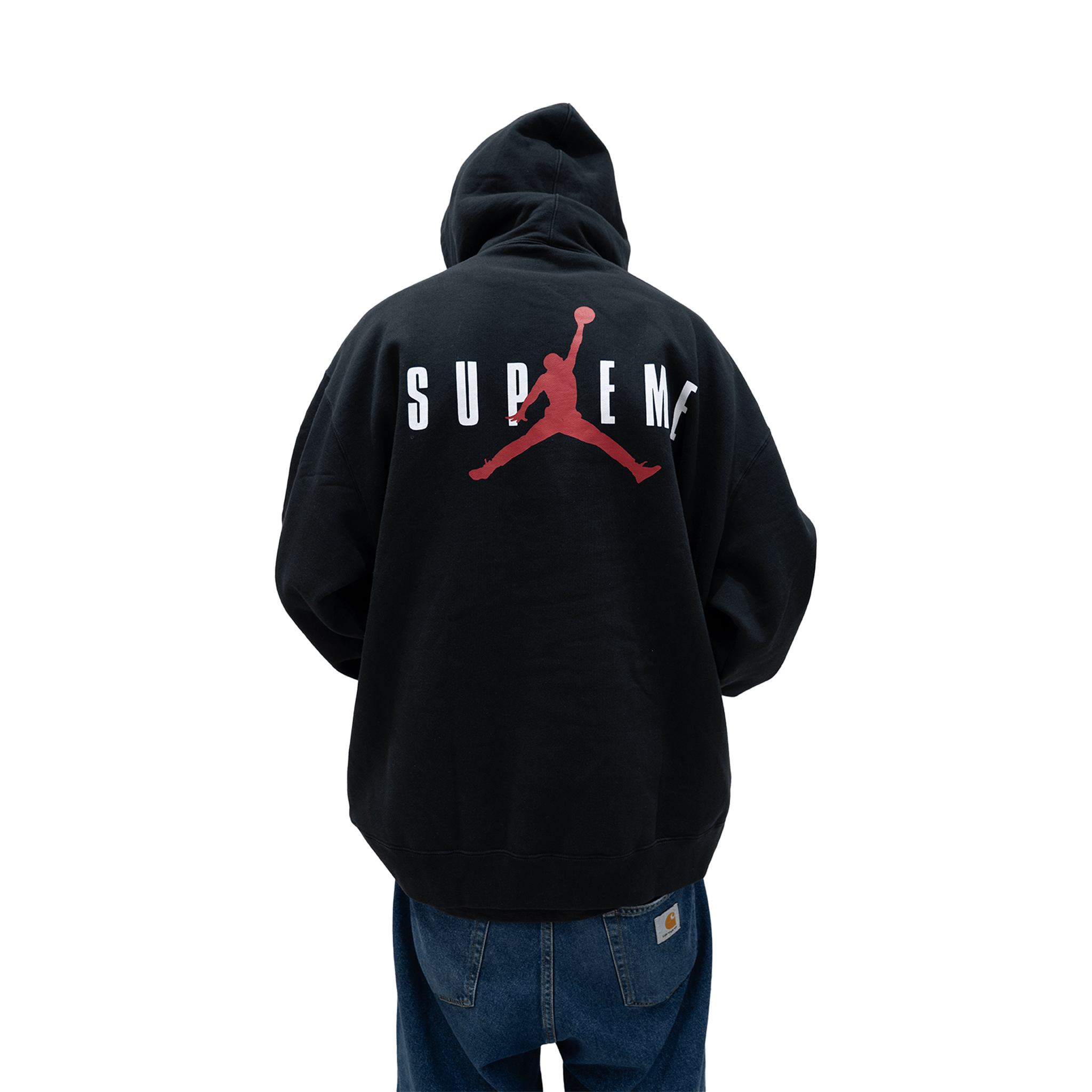 Supreme x Jordan Hoodie Black (FW24)