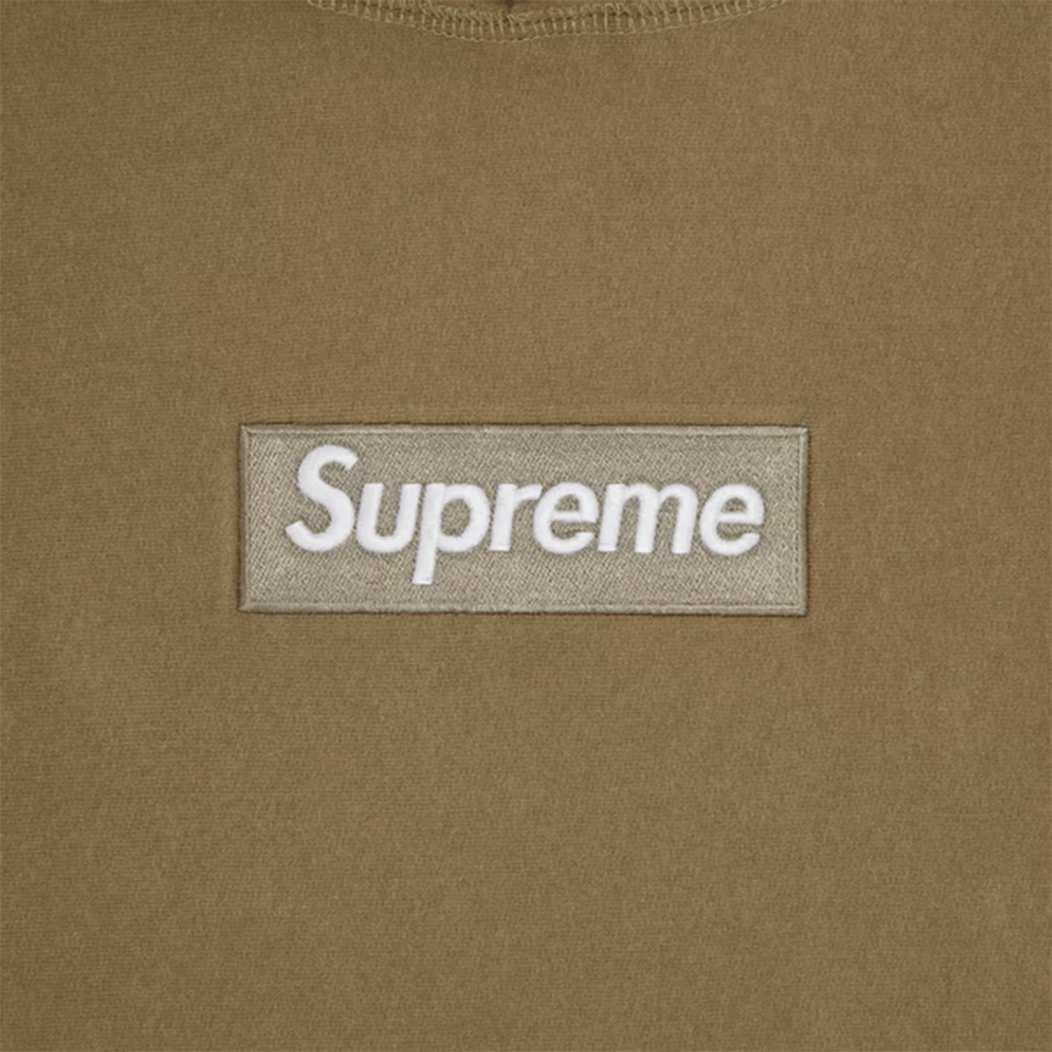 Supreme Box Logo Hoodie Dark Sand (FW23)
