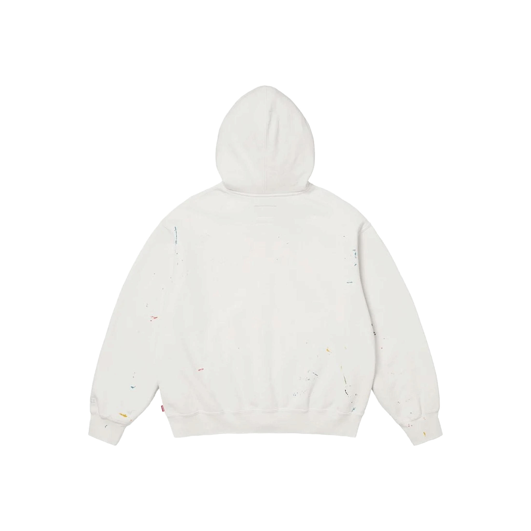 Supreme® / MM6 Maison Margiela Box Logo Zip Up Hoodie White (SS26)