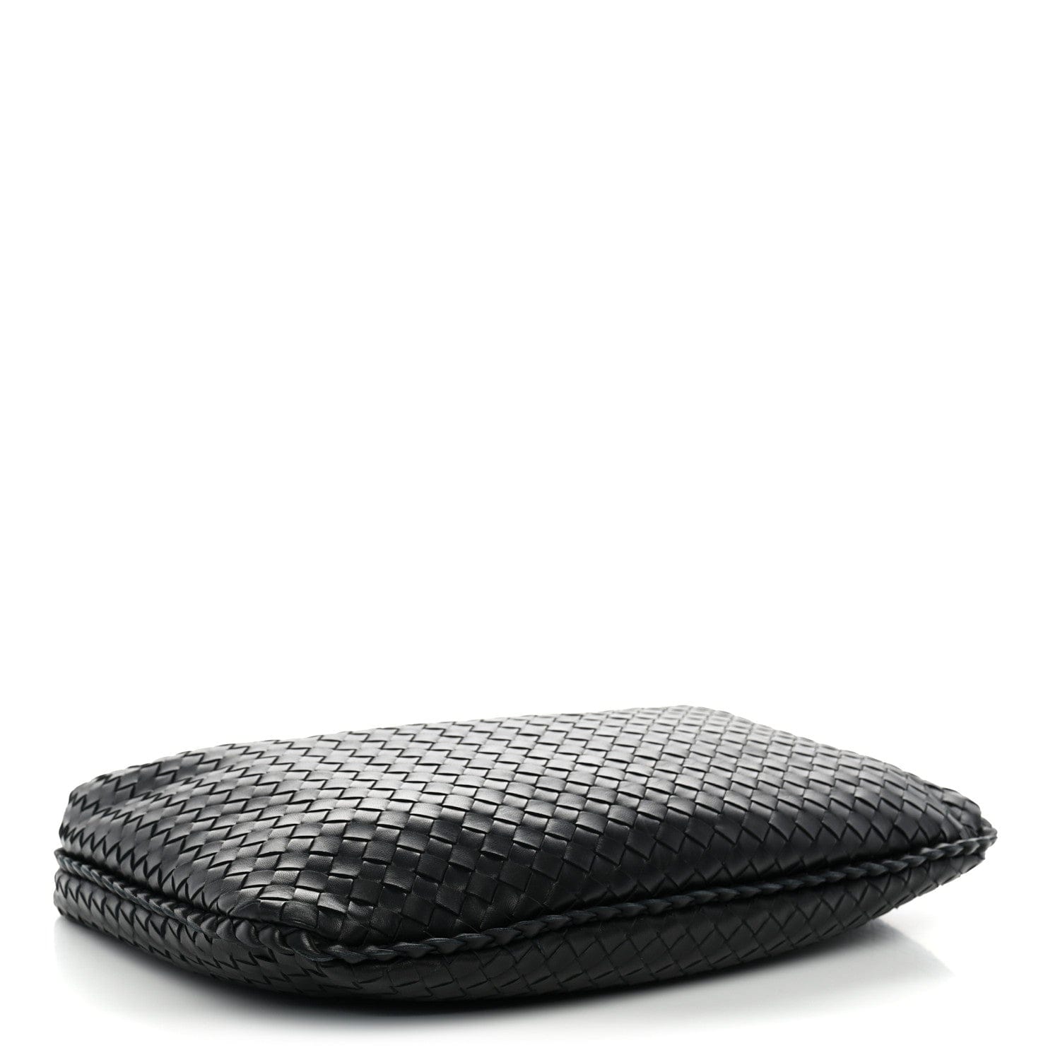 Bottega Veneta Nappa Intrecciato Medium Veneta Hobo Black