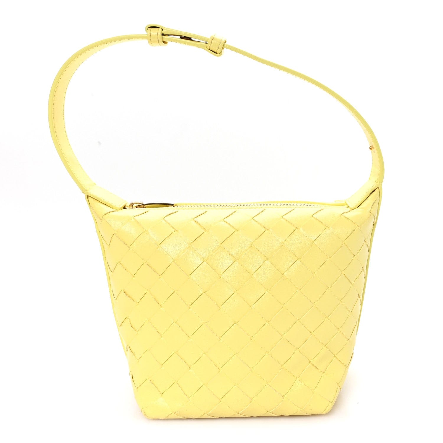 Bottega Veneta Nappa Intrecciato Mini Wallace Buttercup
