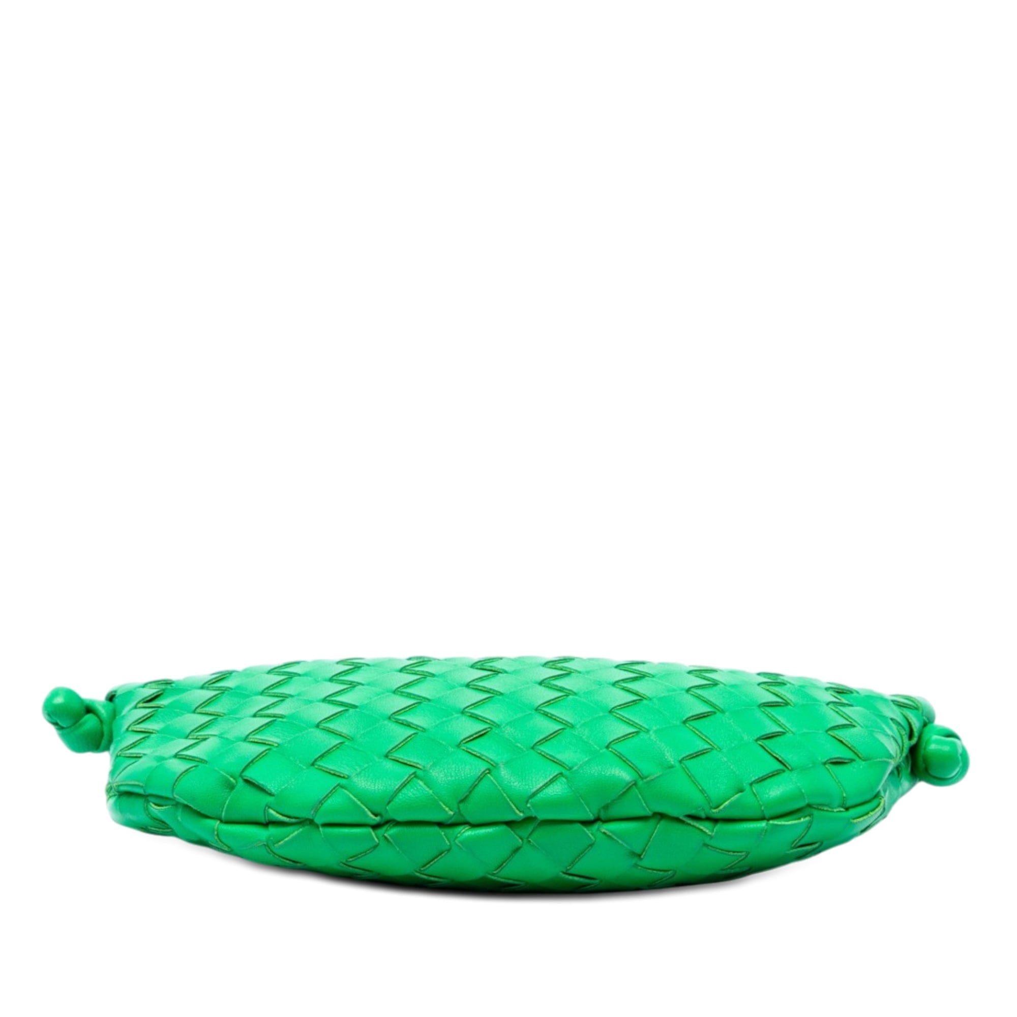 Bottega Veneta Small Lambskin Intrecciato Turn Pouch