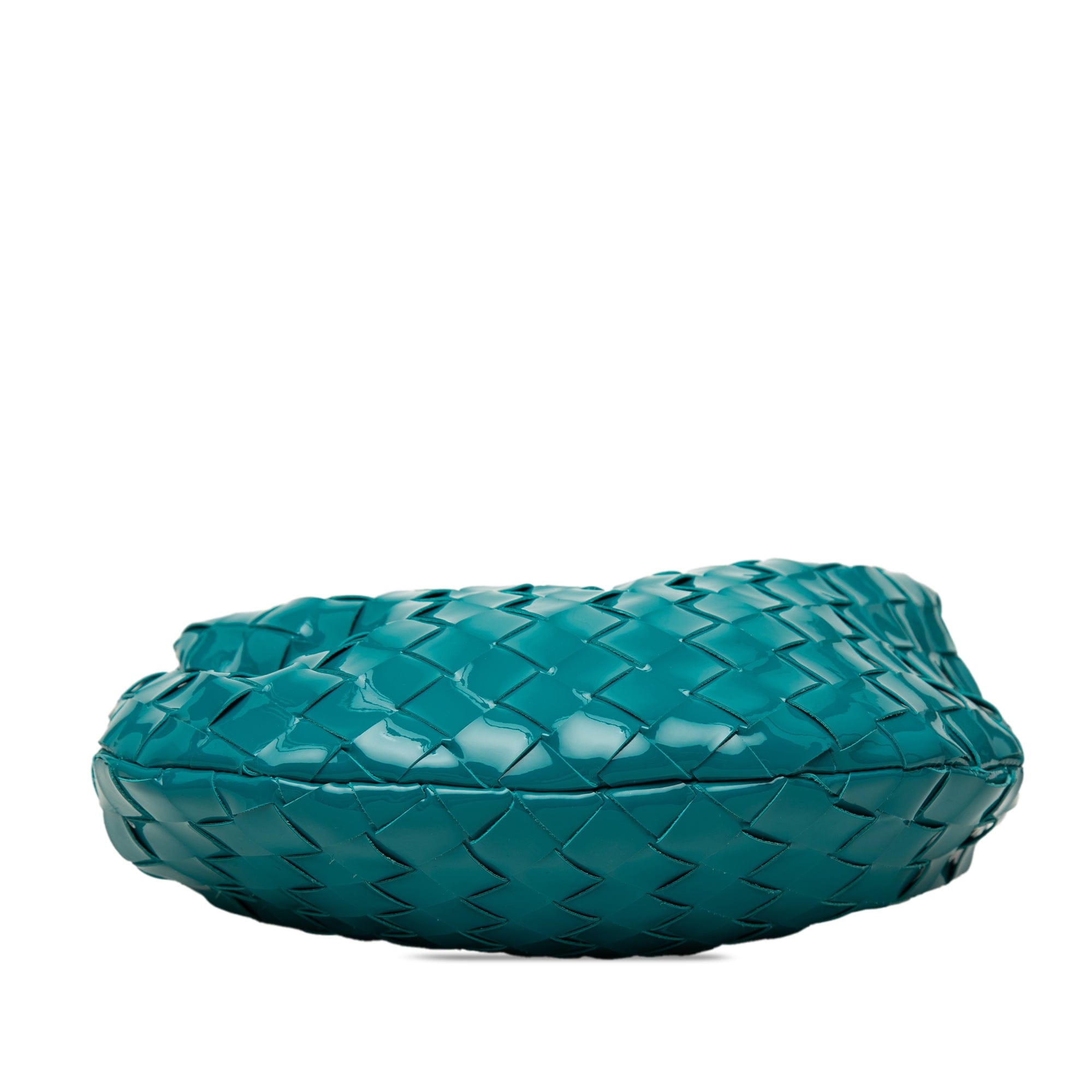 Bottega Veneta Mini Patent Intrecciato Jodie