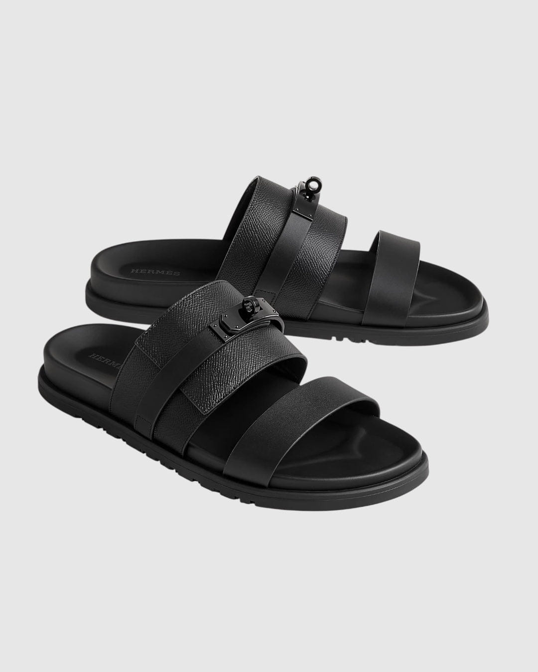 Hermes Jackson Sandal Black