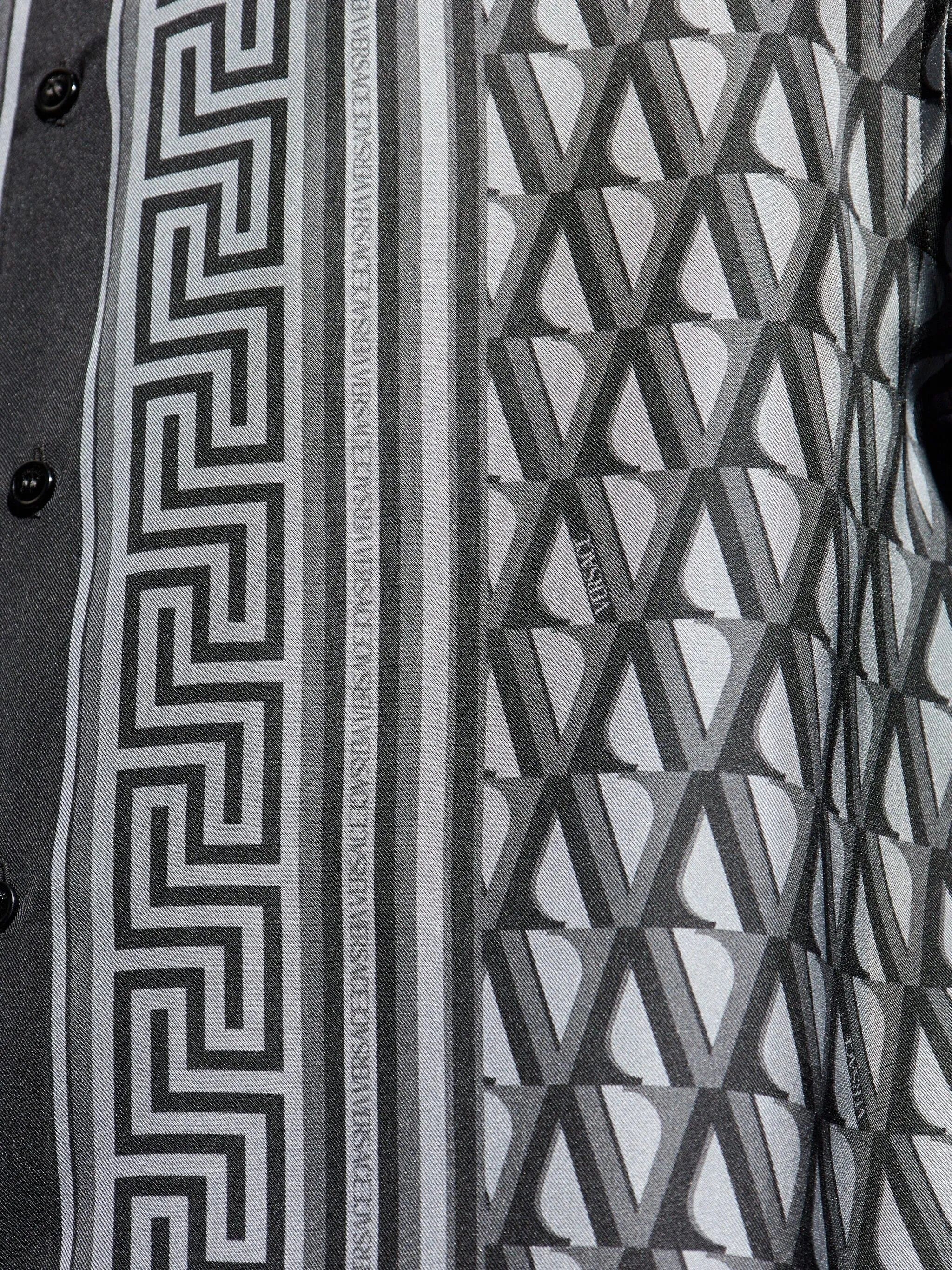 Versace geometric print shirt