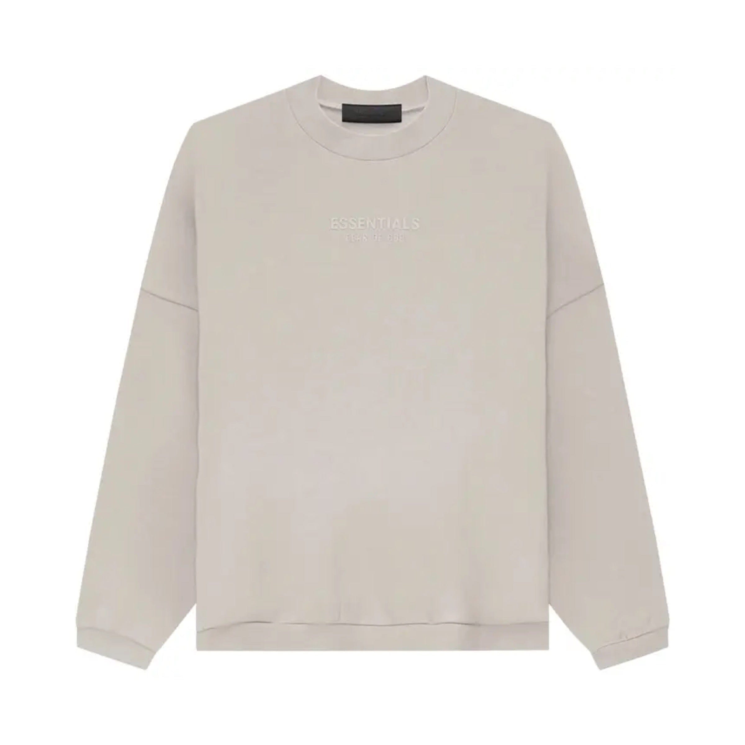 Fear of God ESSENTIALS Crewneck - Silver Cloud (FW23)