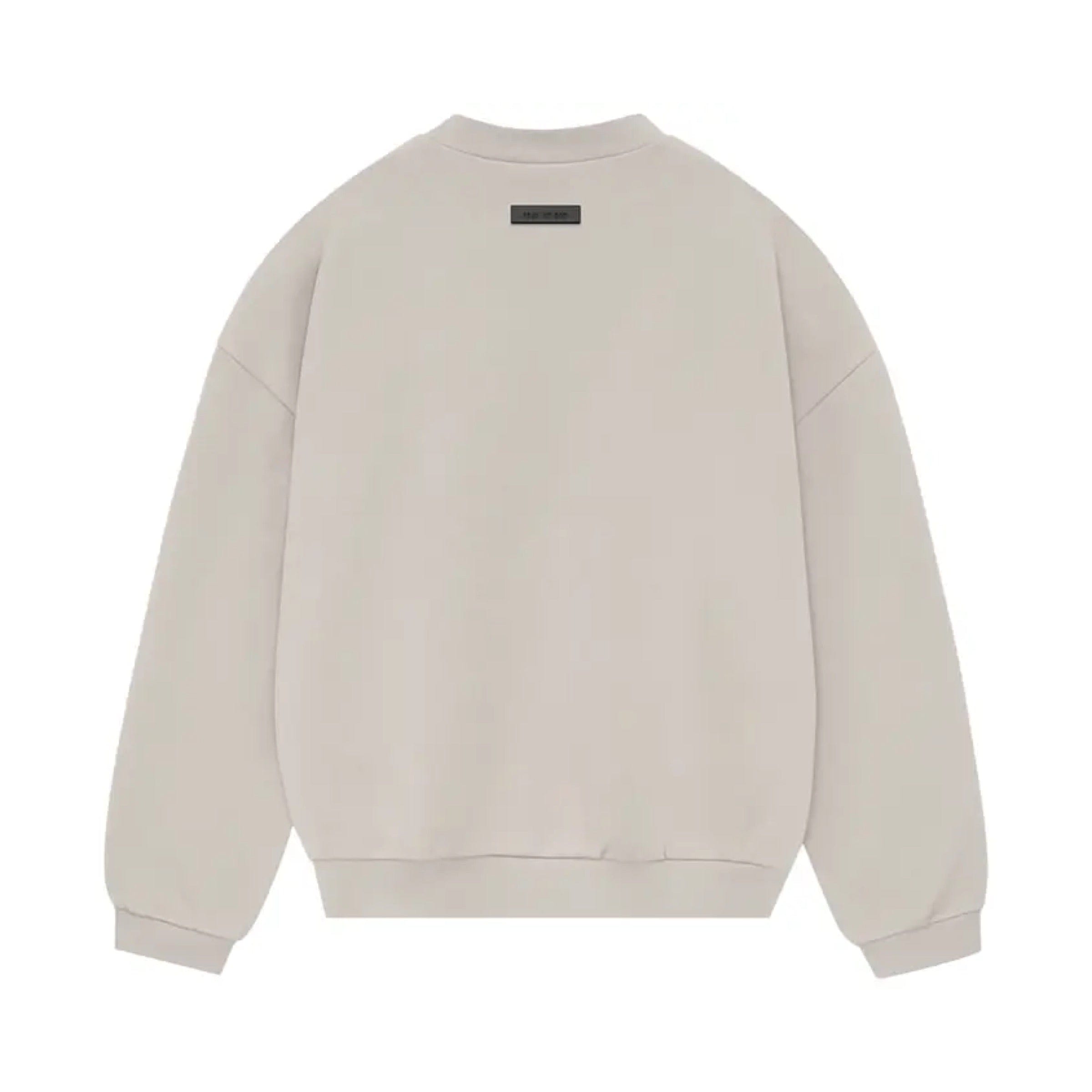 Fear of God ESSENTIALS Crewneck - Silver Cloud (FW23)