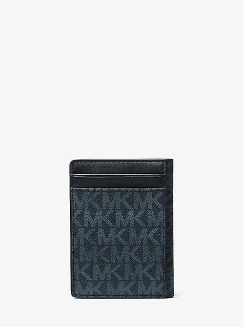 Michael Kors Cooper Signature Logo Bi - Fold Wallet