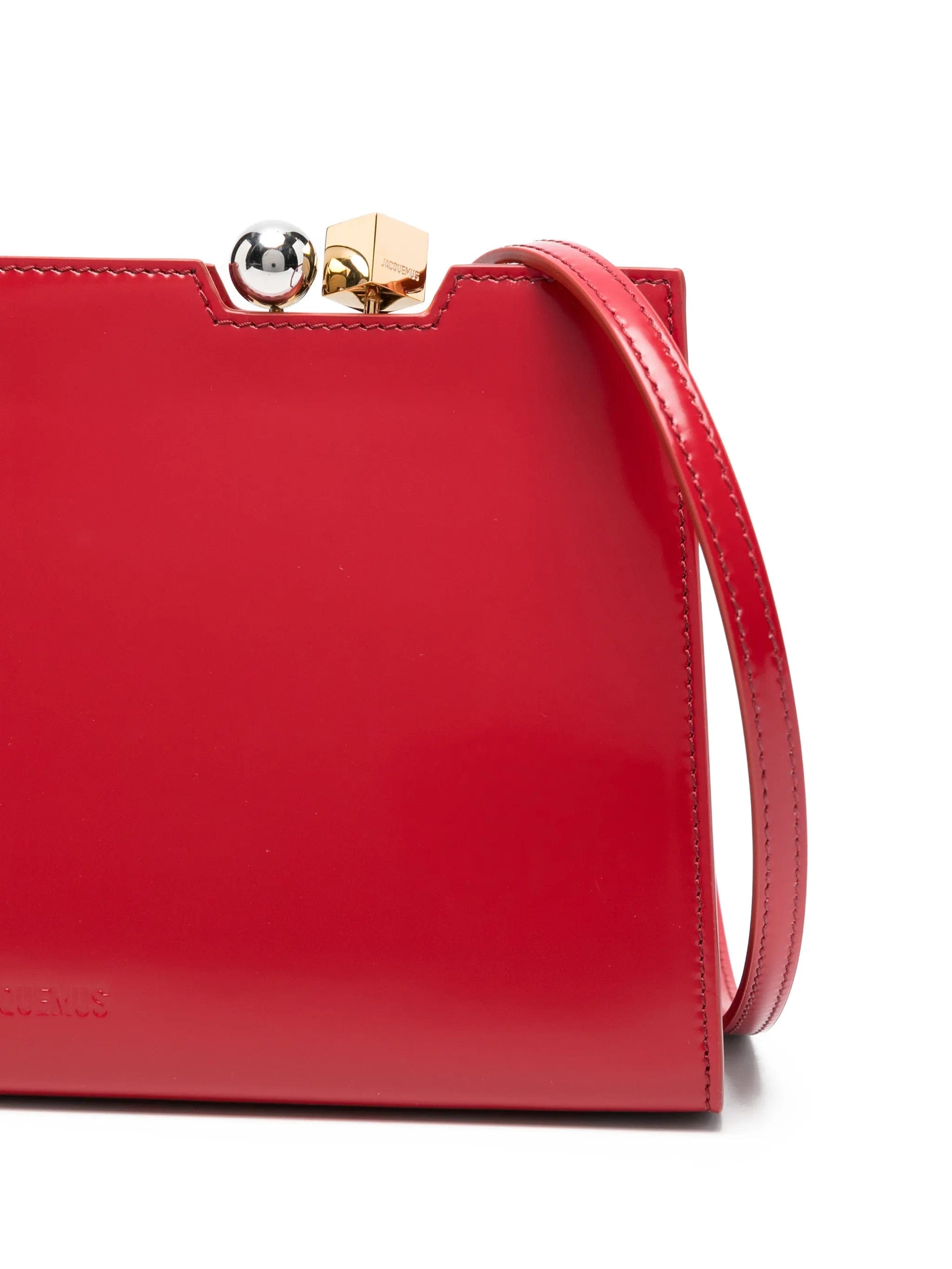 Jacquemus Le Salon logo - embossed shoulder bag