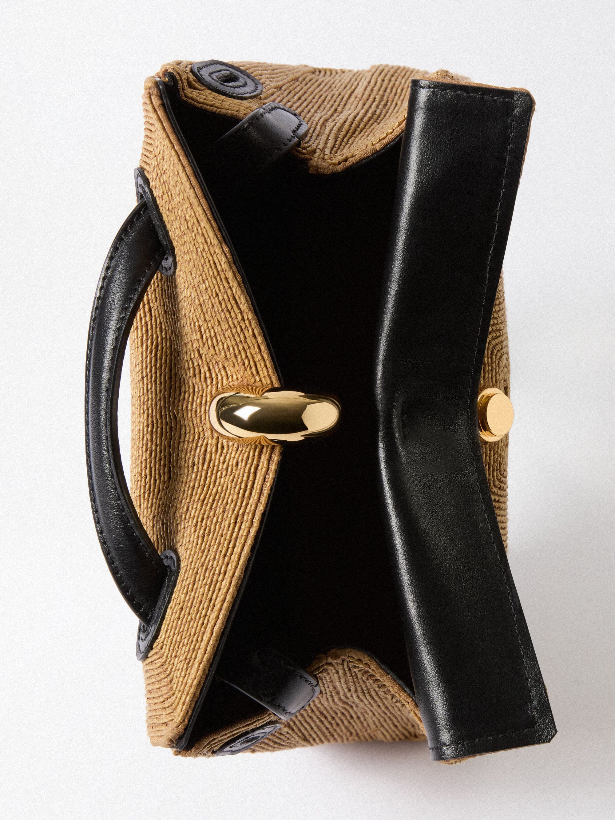 Jacquemus The Small Valérie Bag - Raffia Beige