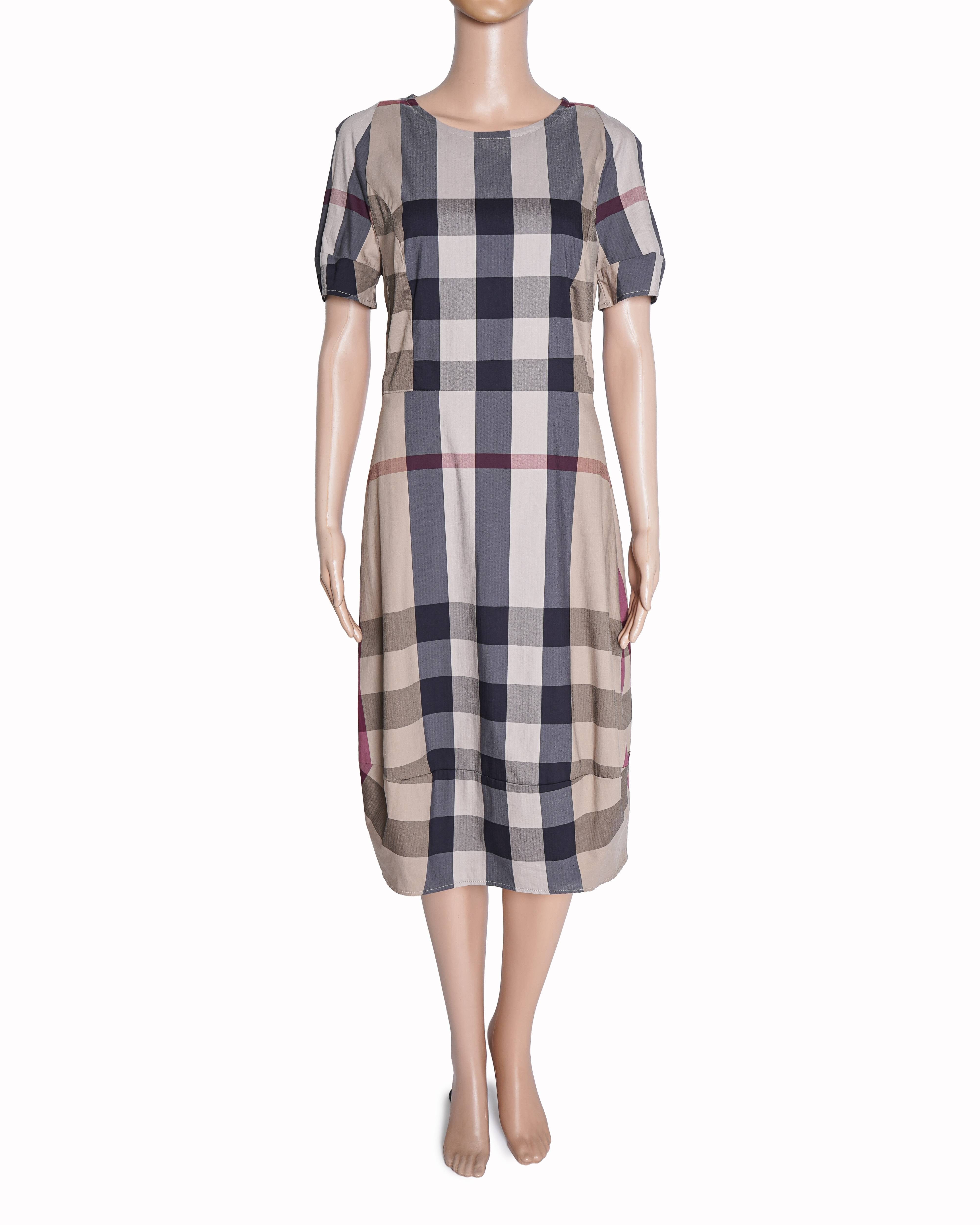 Burberry Brit Vintage Check Shift Dress