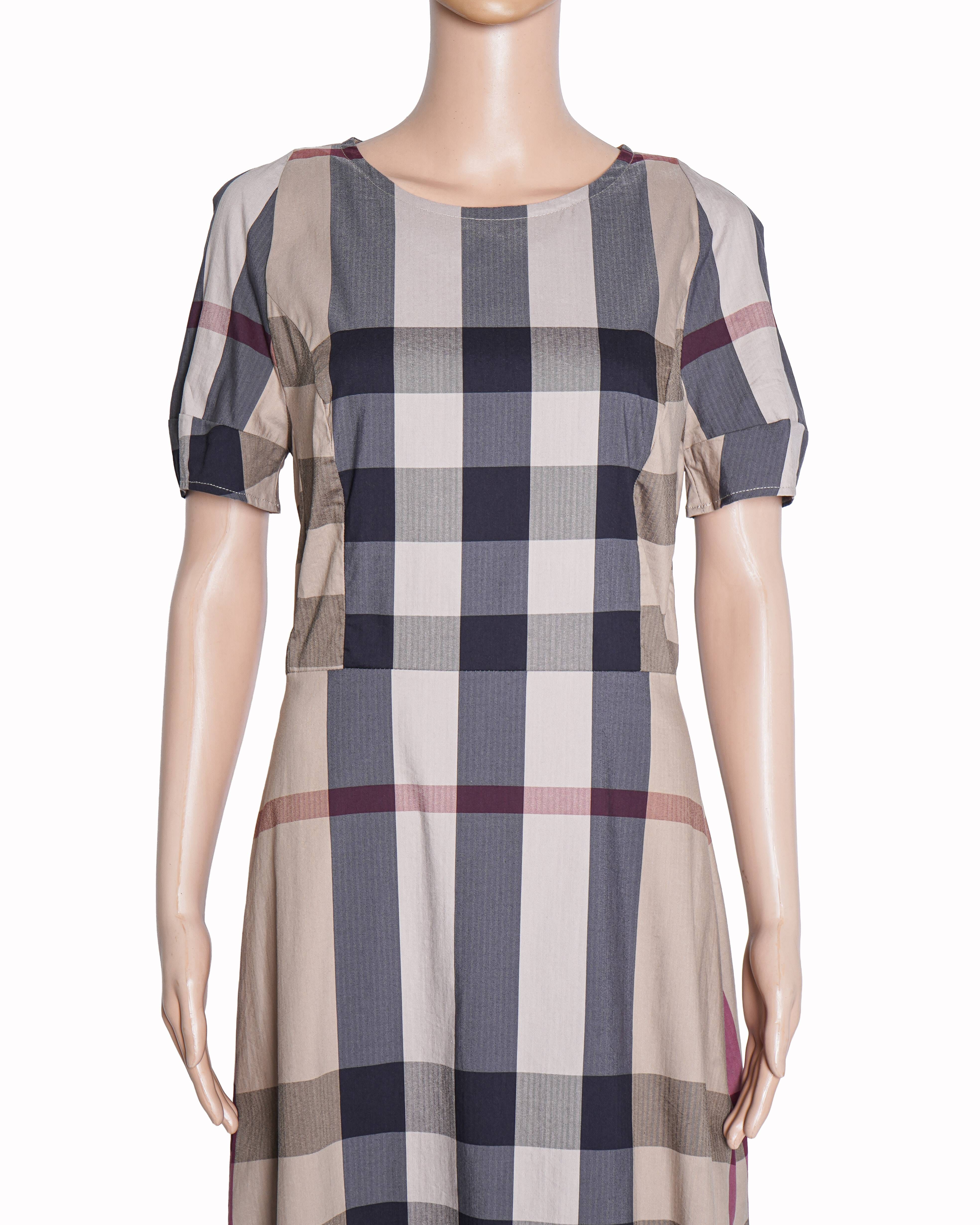 Burberry Brit Vintage Check Shift Dress