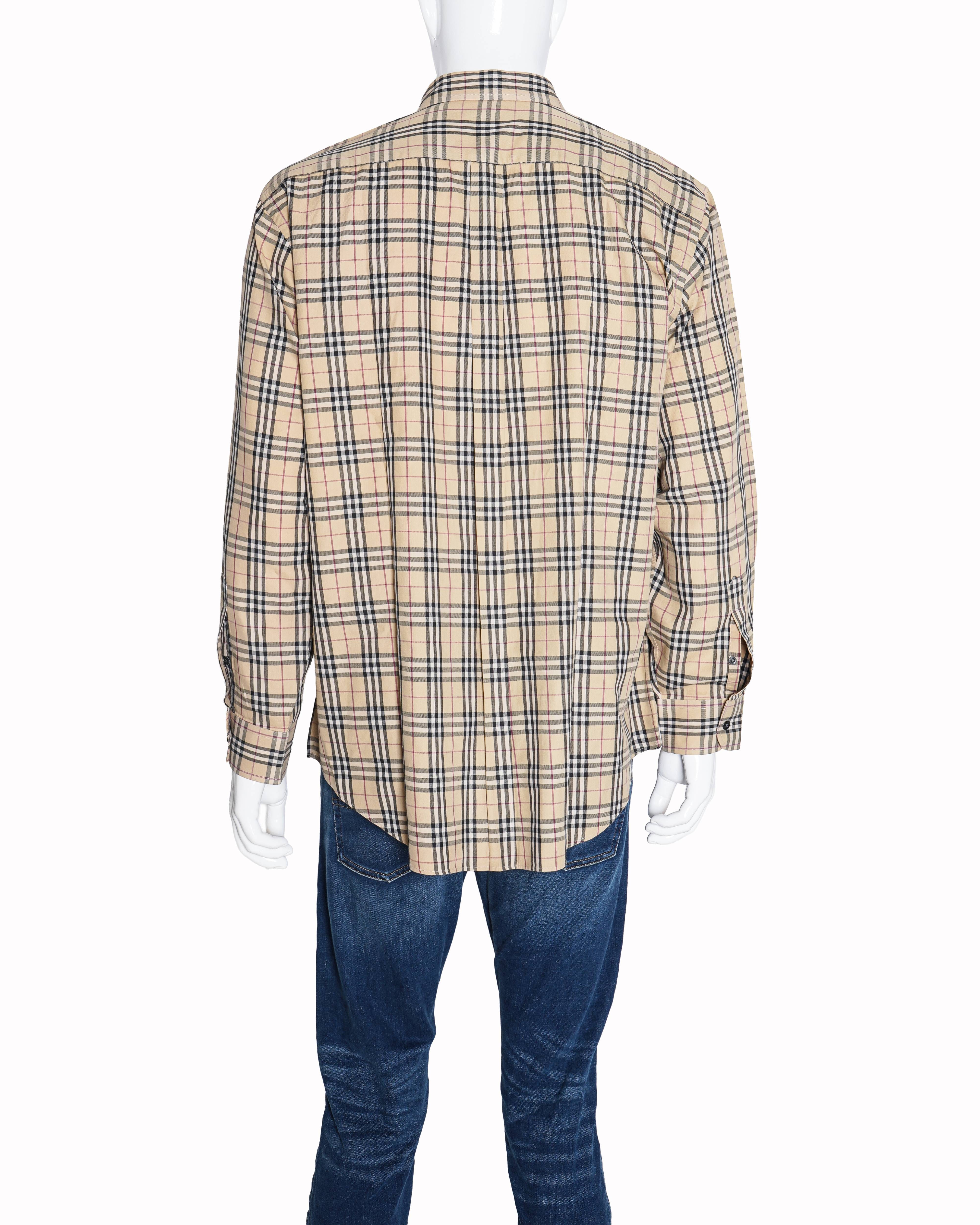 Burberry Men’s House Check Cotton Shirt