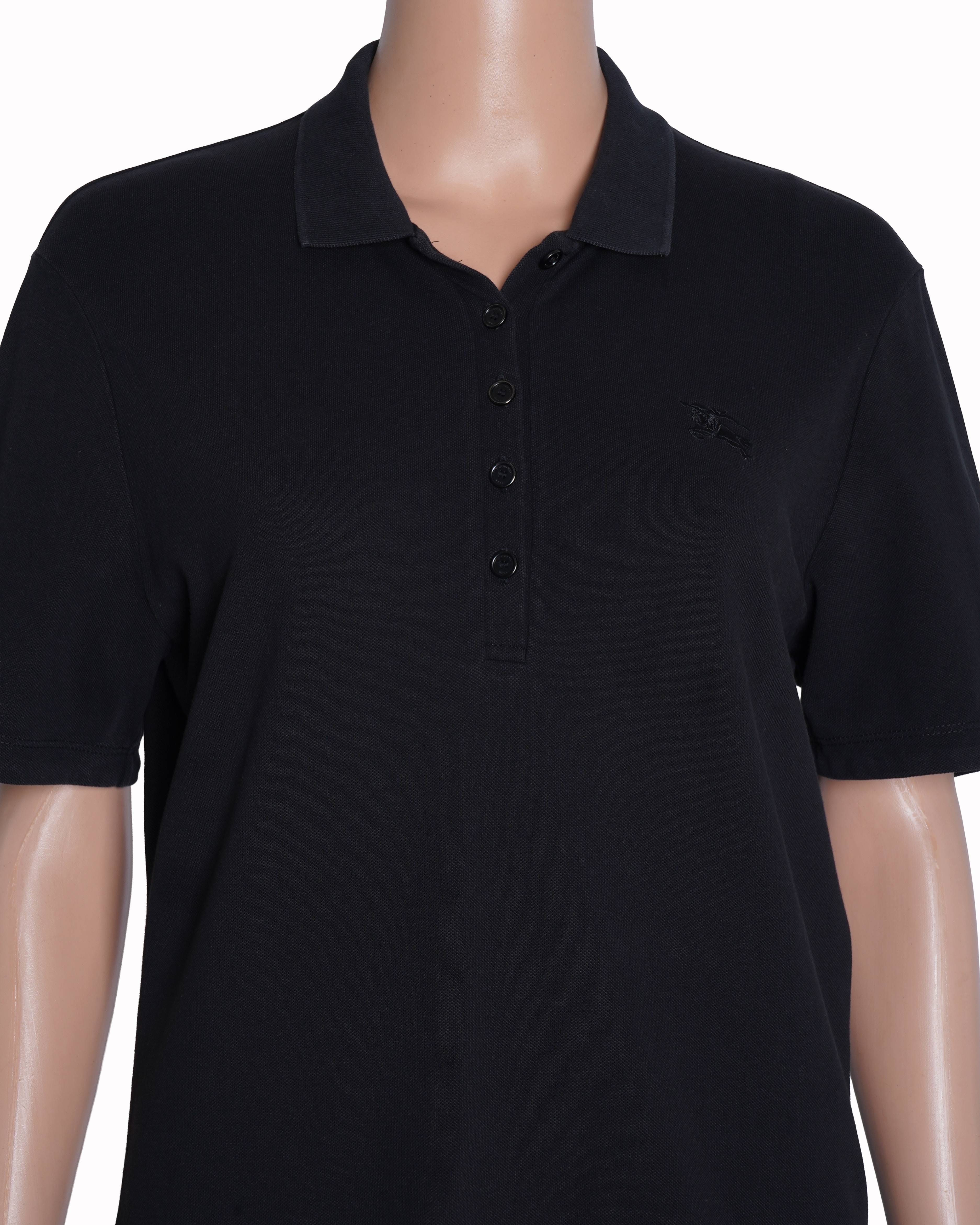 Burberry Polo T - shirt in black