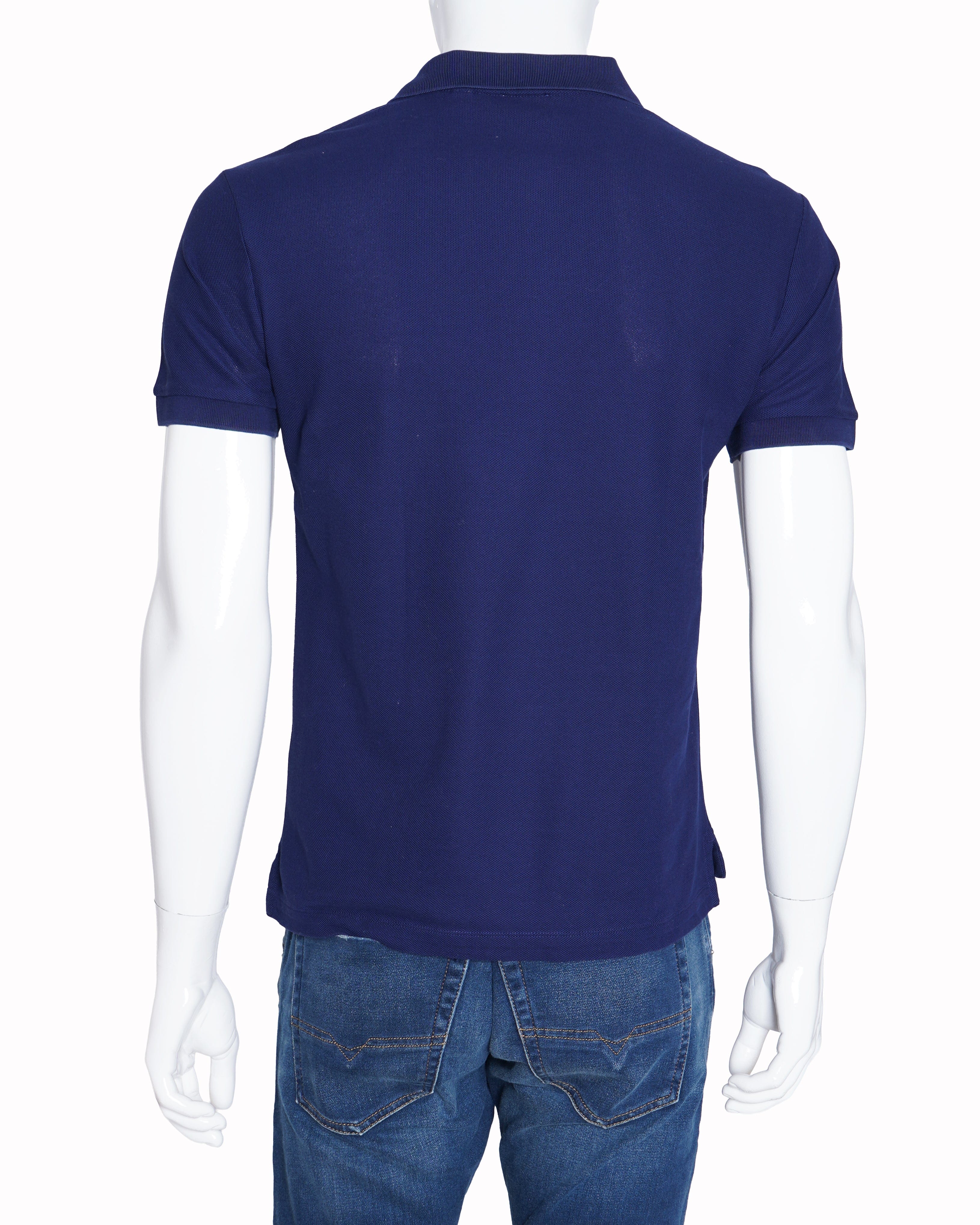 Burberry Polo T-Shirt in navy blue