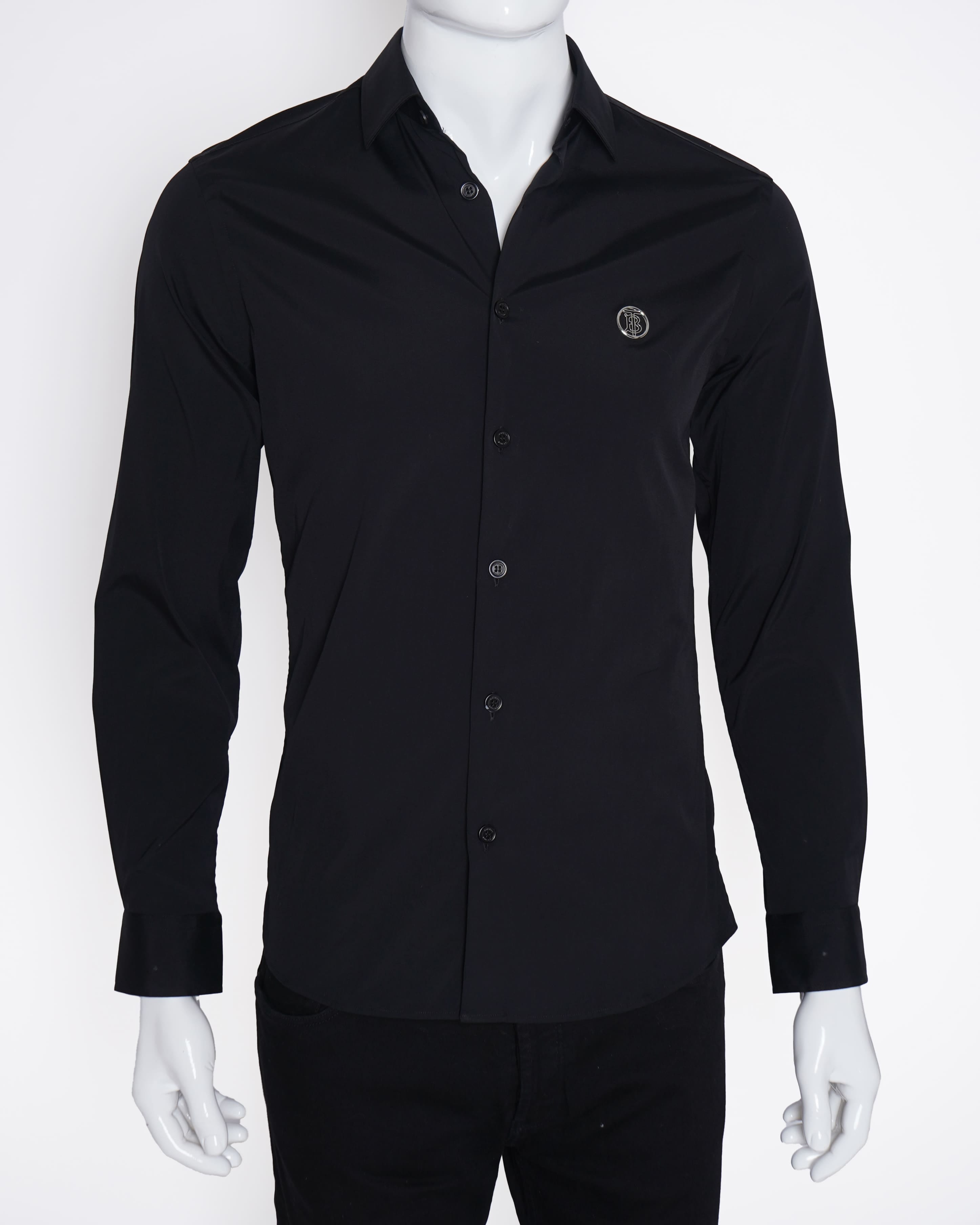 Burberry New Burberry Shirt In Black