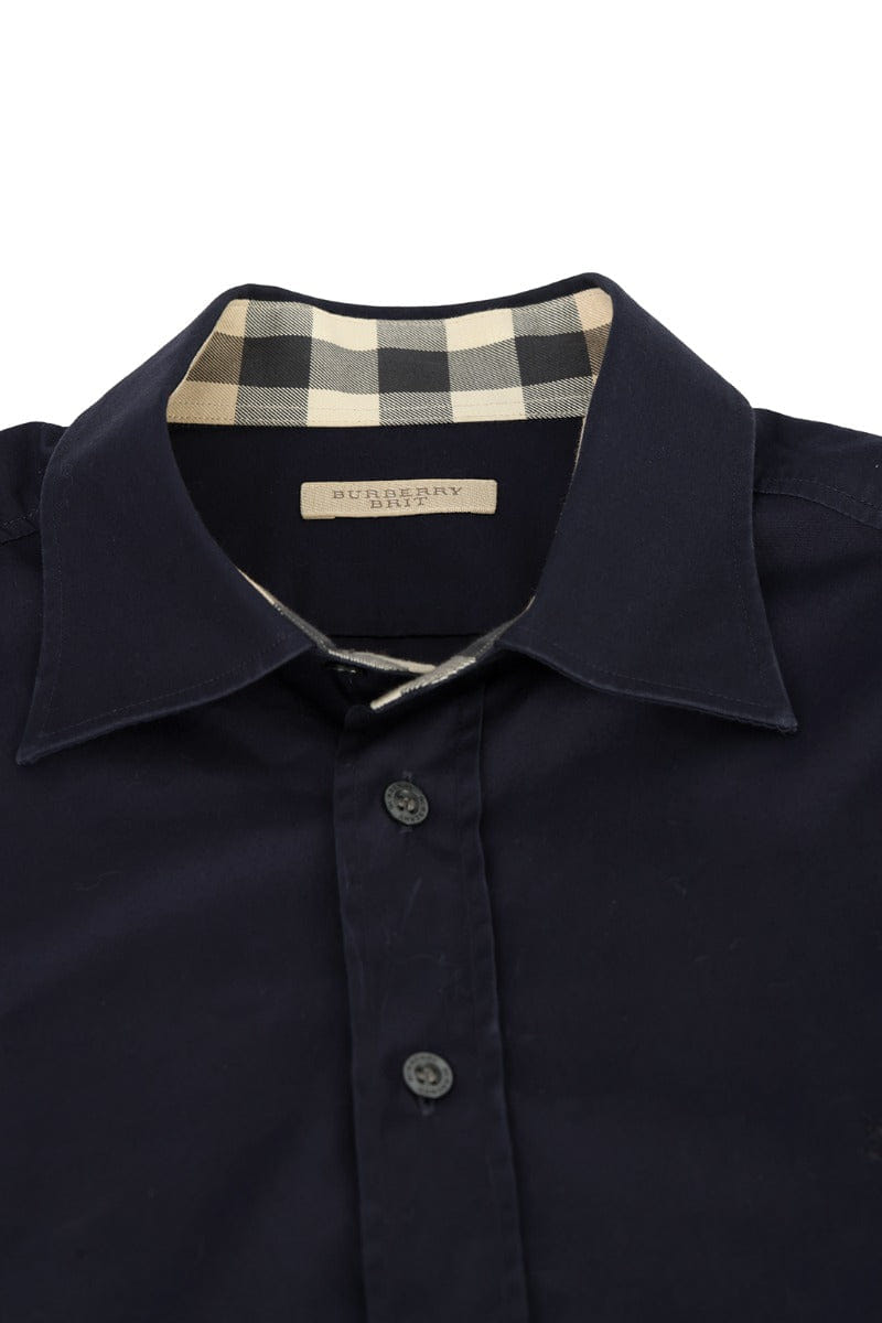 Burberry Size - Large Black Check Shirt