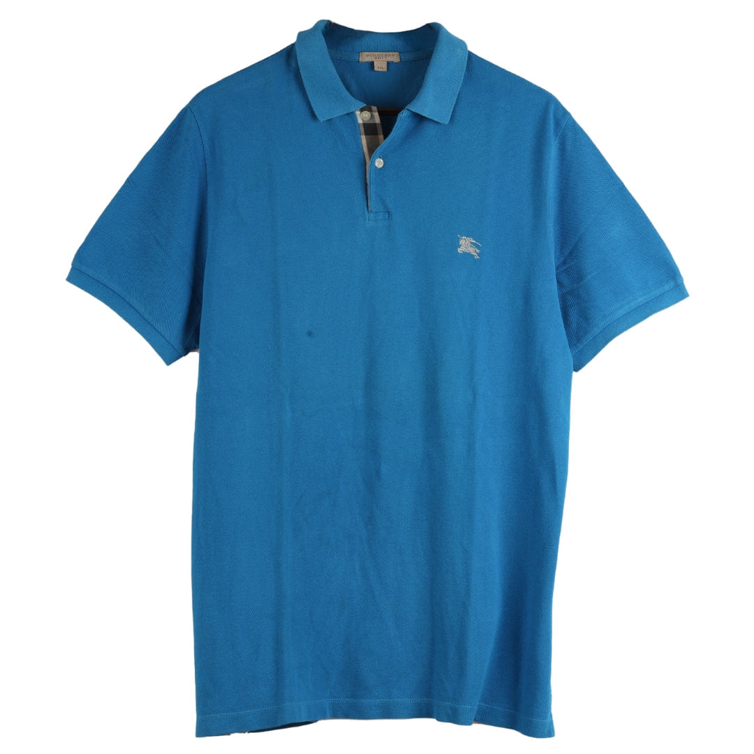 Burberry V - Neck Short Sleeve Polo Shirt