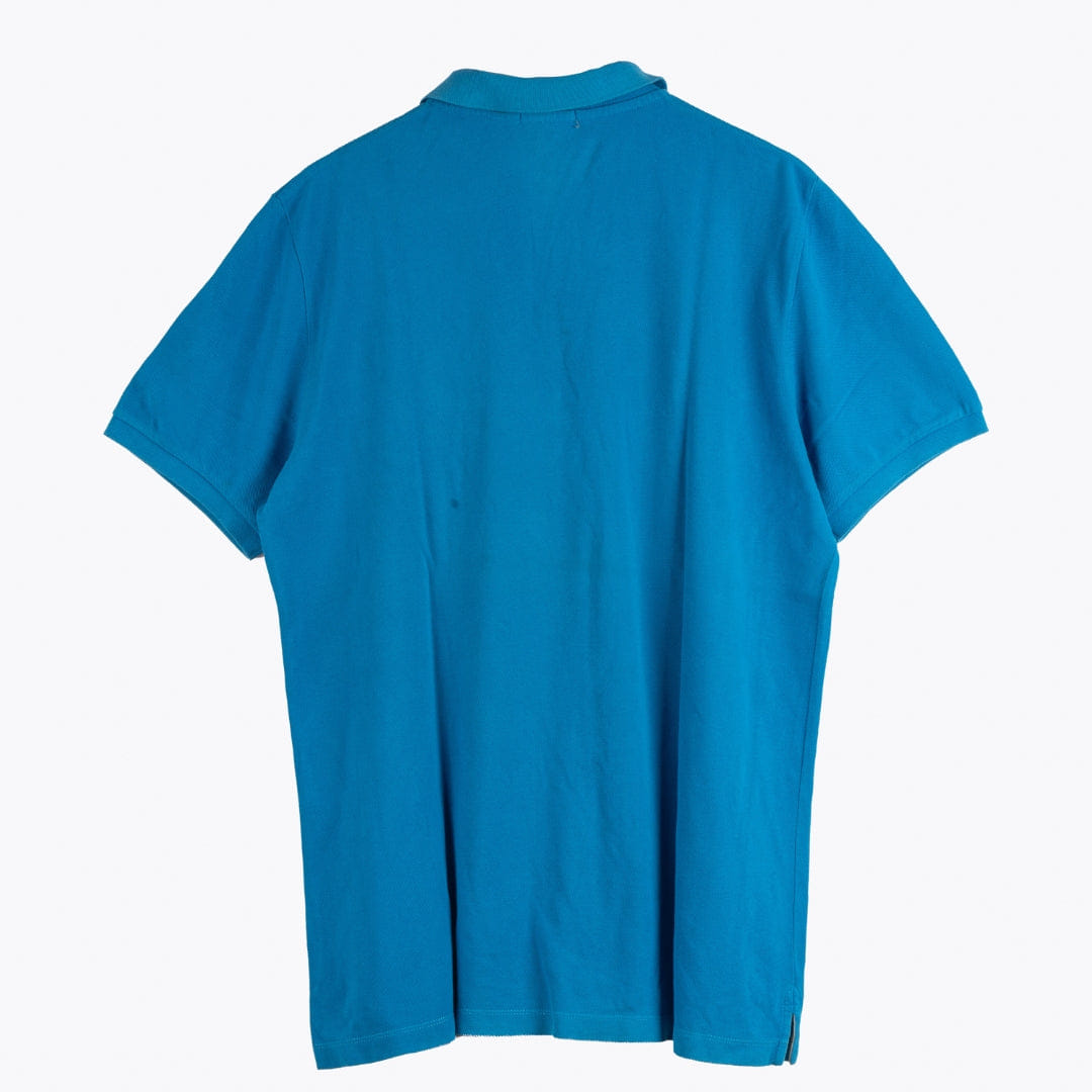 Burberry V - Neck Short Sleeve Polo Shirt