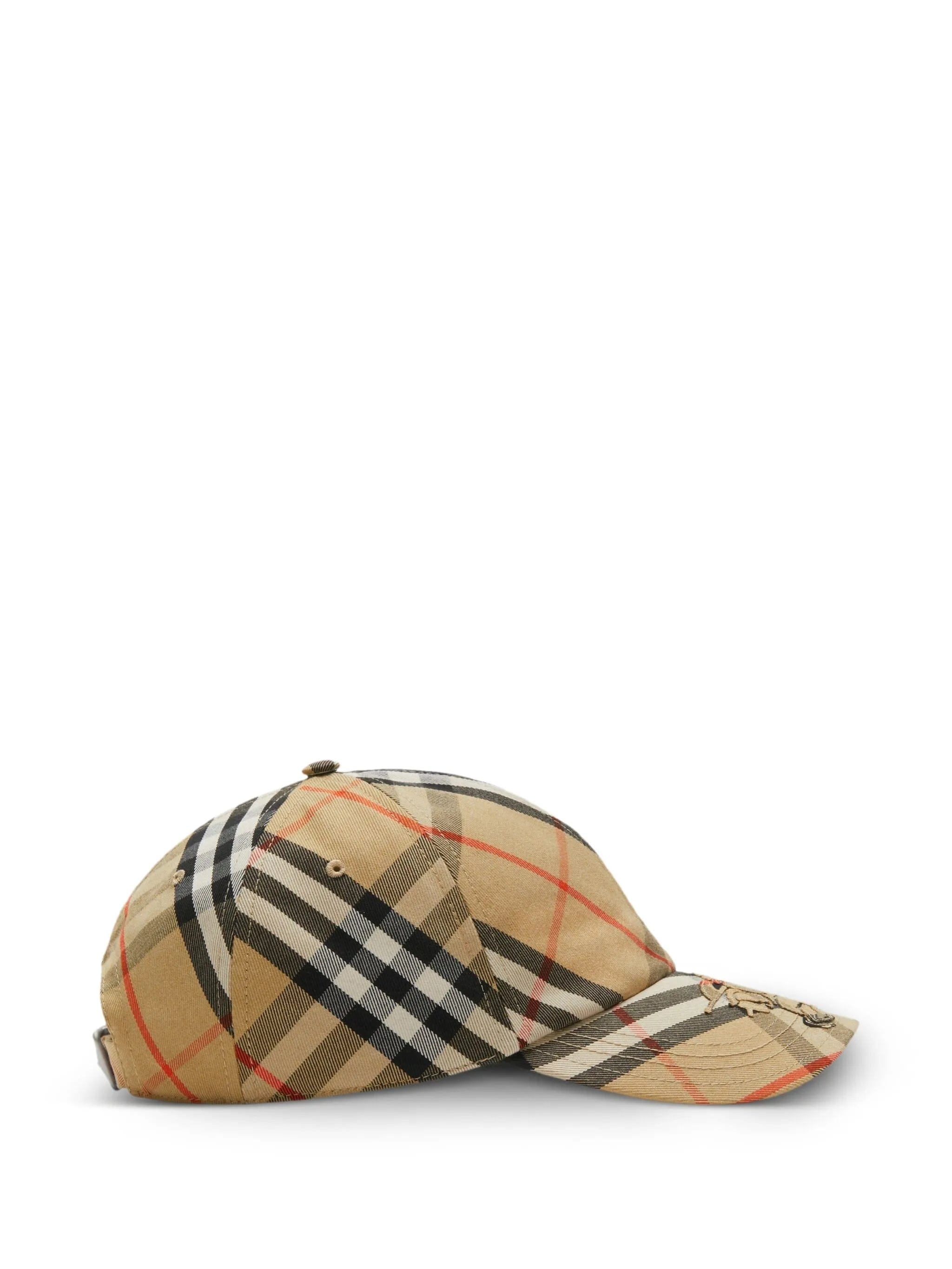 Burberry Vintage Check embroidered baseball cap