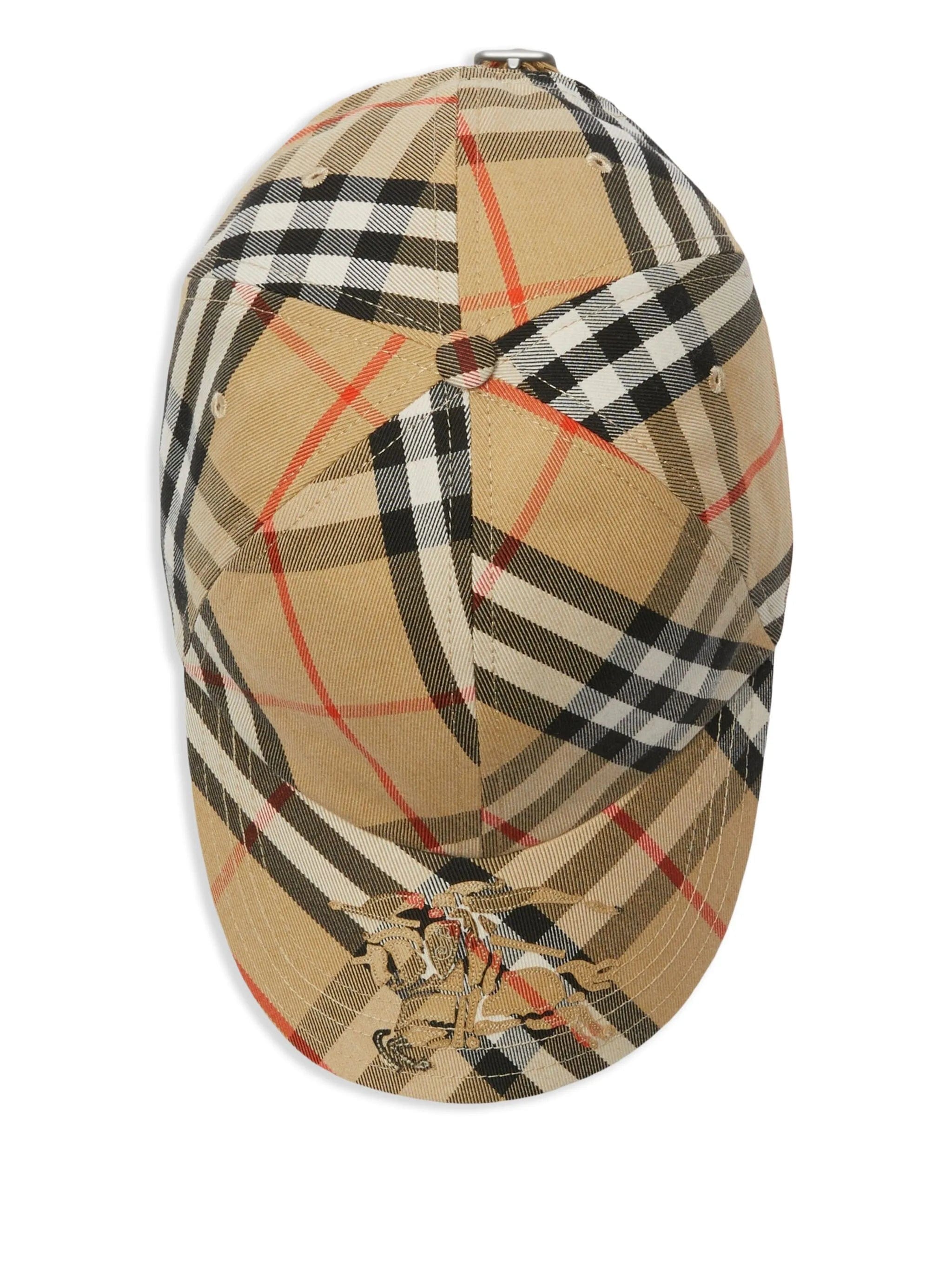 Burberry Vintage Check embroidered baseball cap