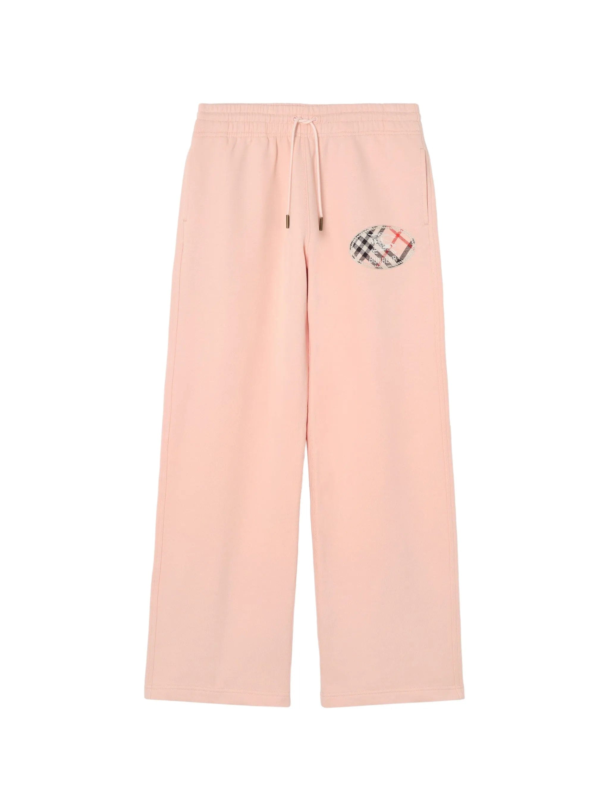 Burberry Check Knight - stamp cotton track pants
