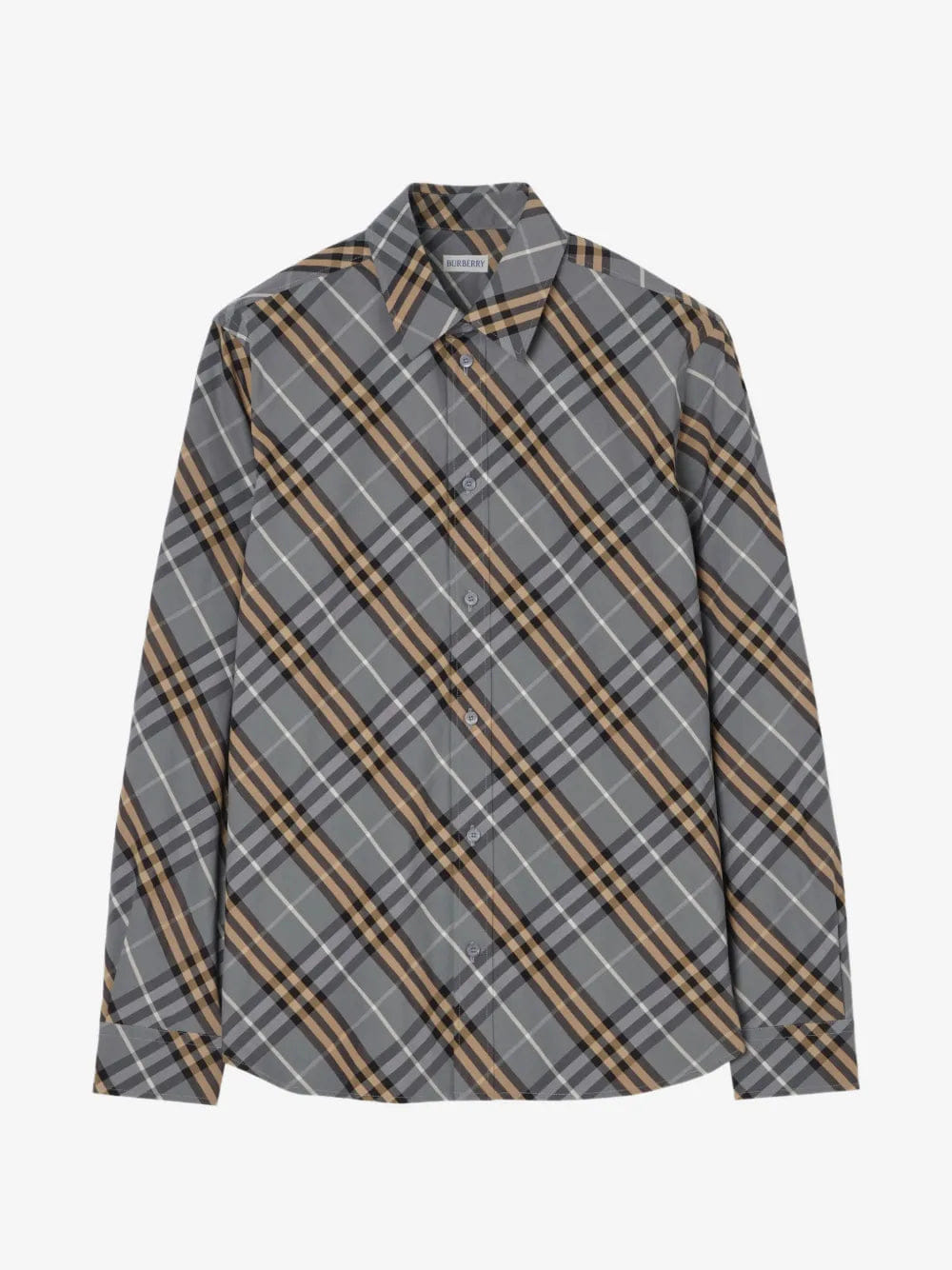 Burberry classic - fit Check cotton shirt