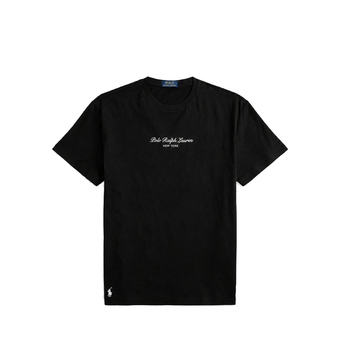 POLO RALPH Lauren CLASSIC FIT LOGO JERSEY T - SHIRT BLACK