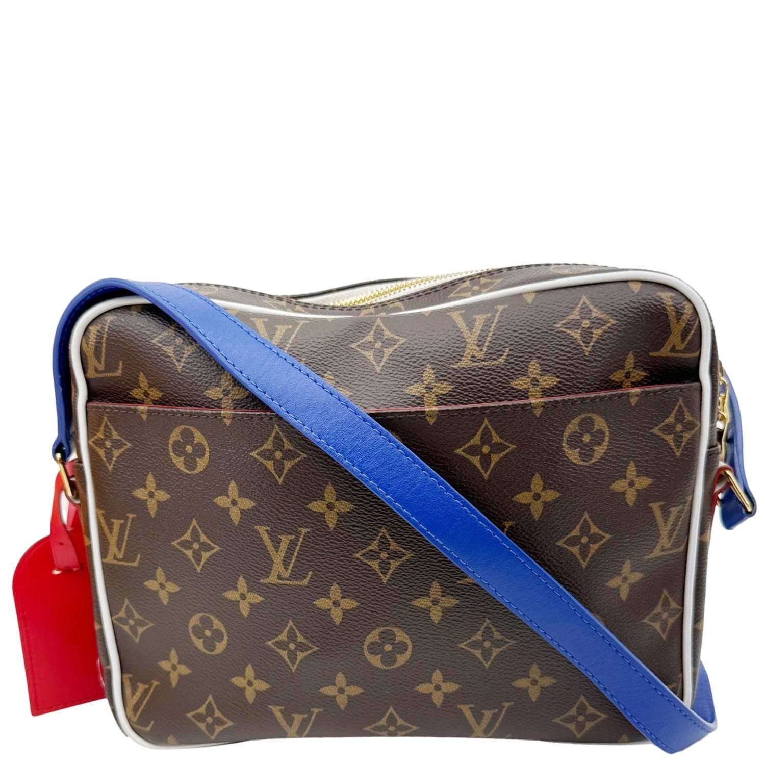 LOUIS VUITTON x NBA Monogram Nil Monogram Canvas Messenger Bag Brown