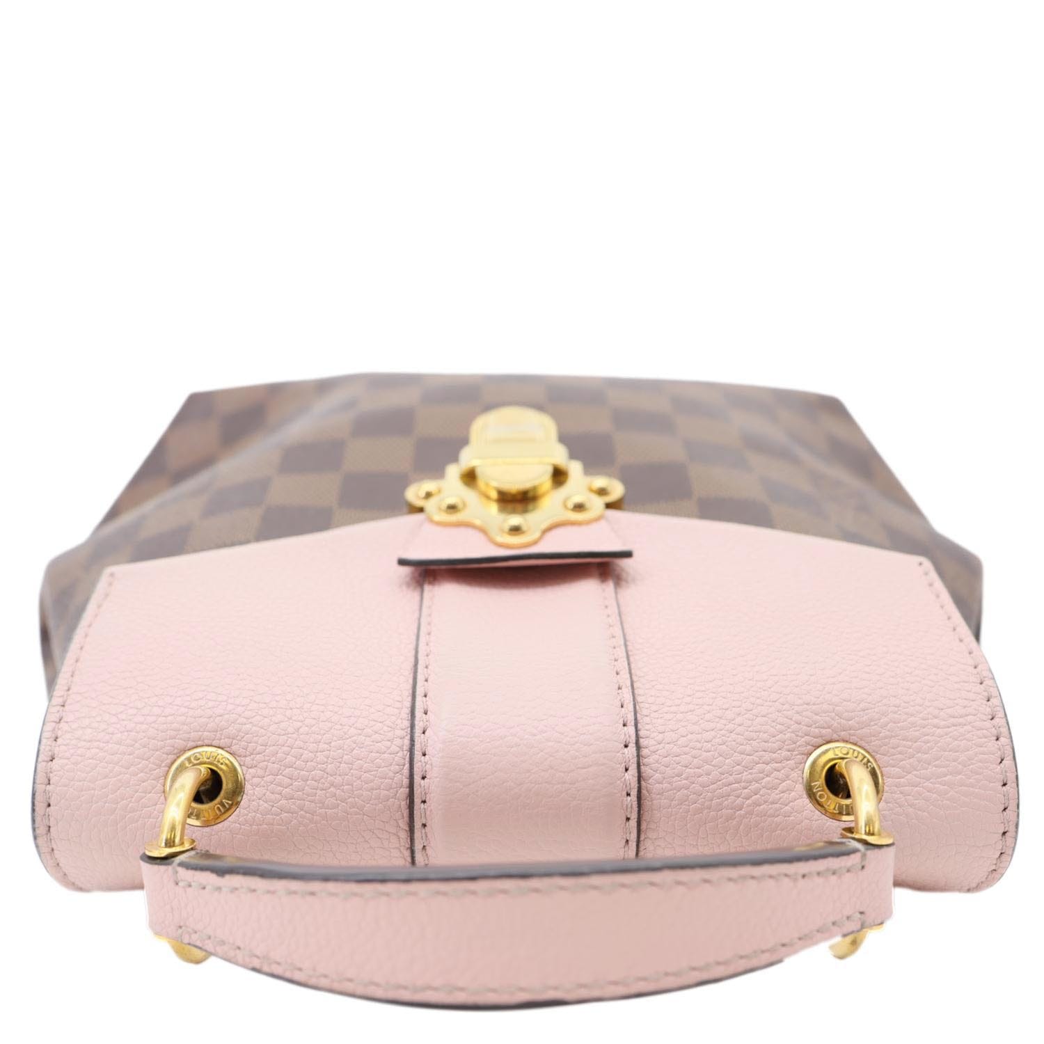 LOUIS VUITTON Clapton Damier Ebene Backpack Bag Magnolia