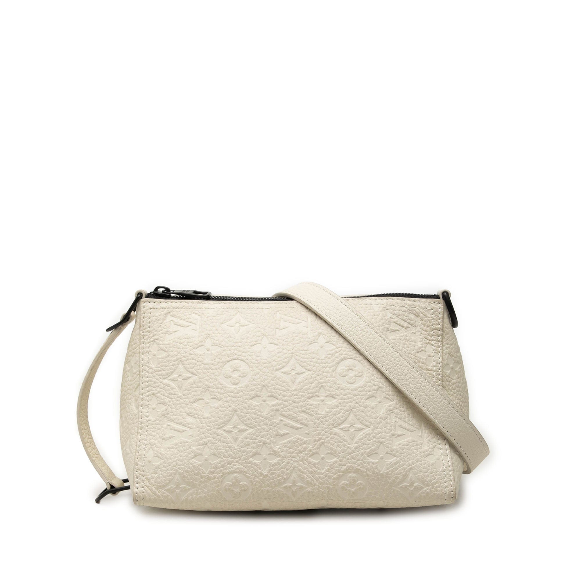 Louis Vuitton Monogram Empreinte Triangle Messenger Bag