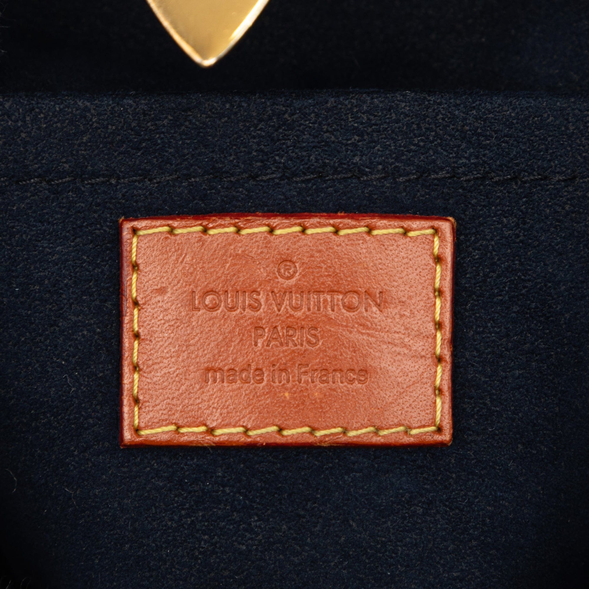 Louis Vuitton Calfskin and Monogram Reverse Duffle Bag