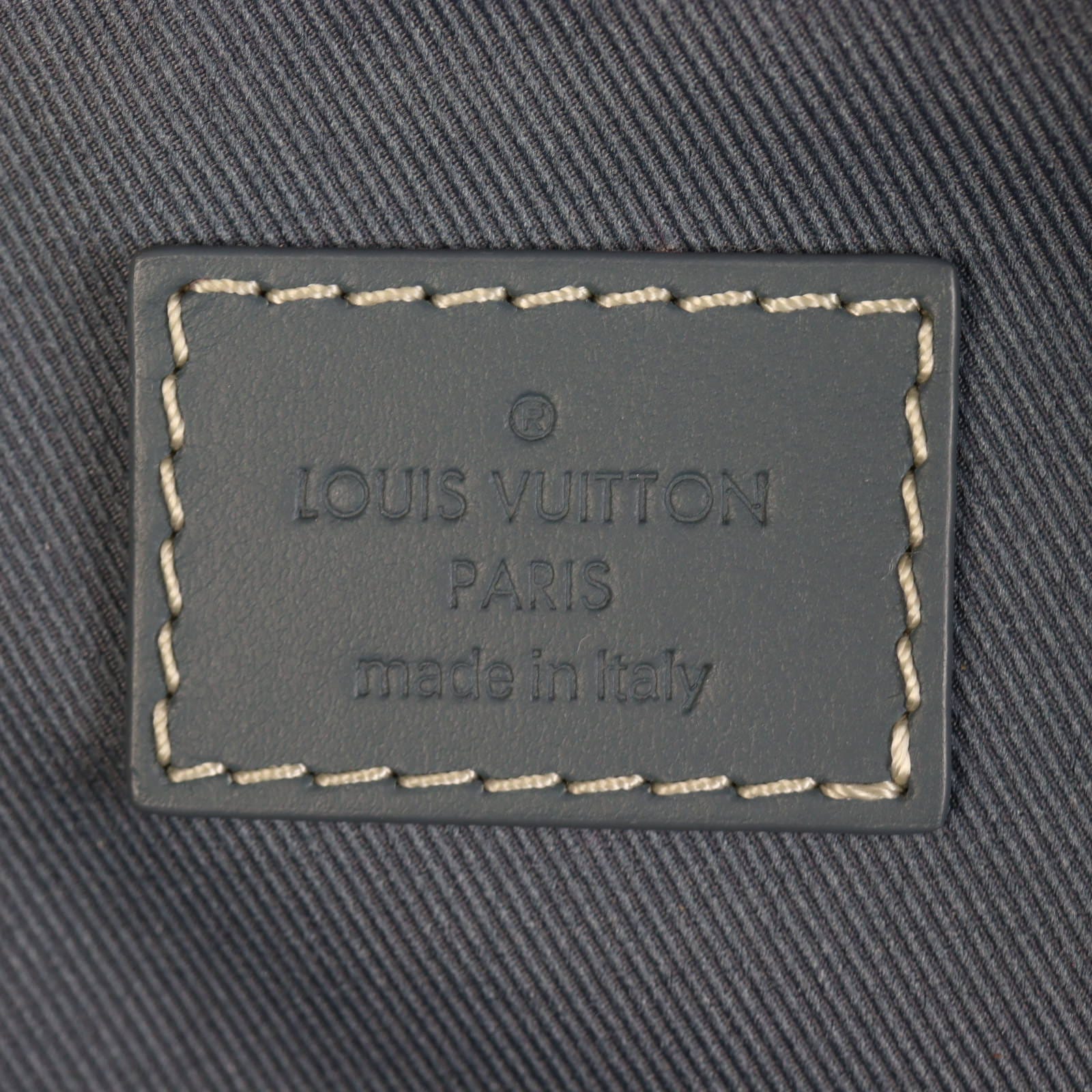 Louis Vuitton Montsouris GM Backpack Monogram Washed Denim
