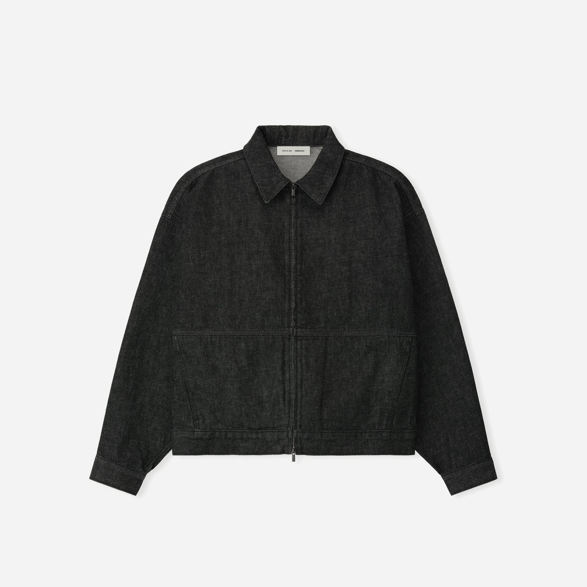 Fear of God Essentials Denim Work Jacket Vintage Black