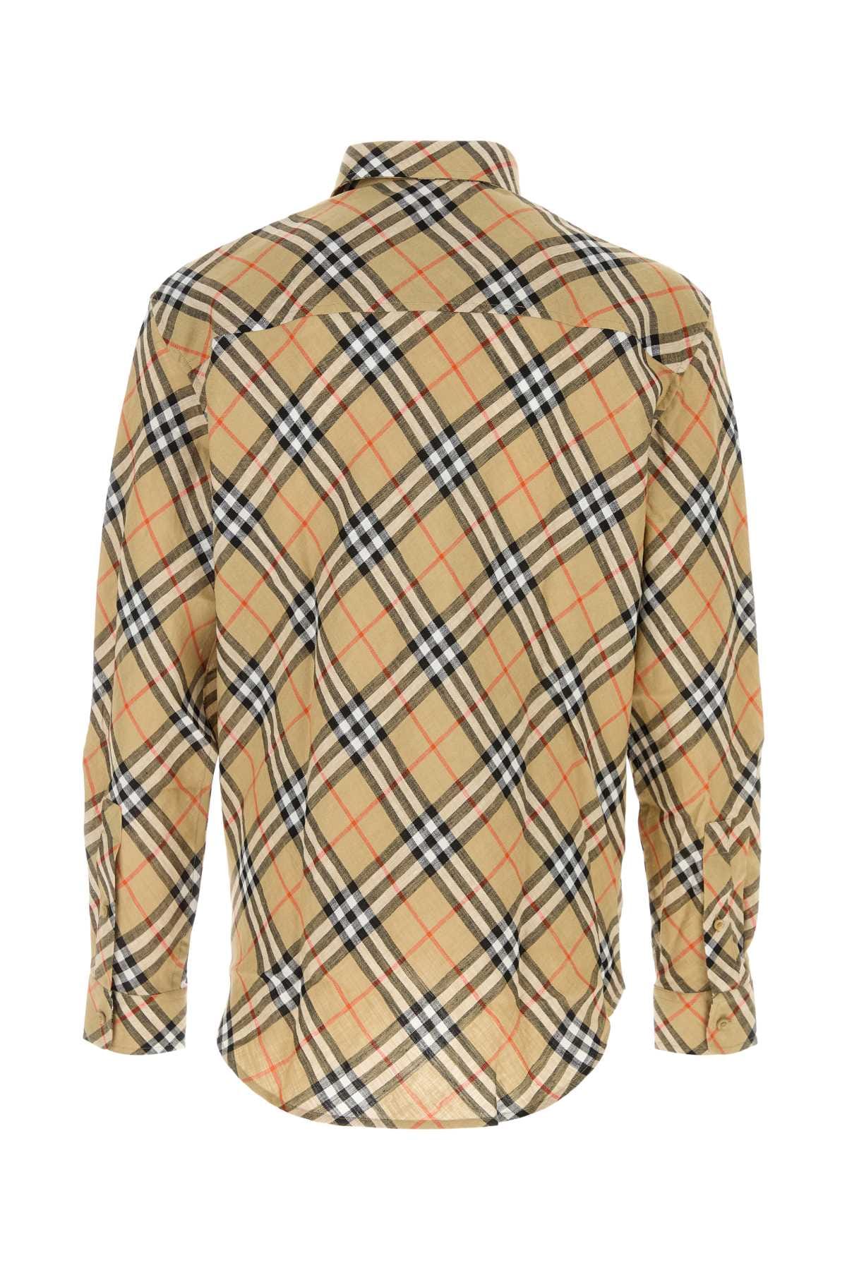 Burberry Roland Shirt — Beige