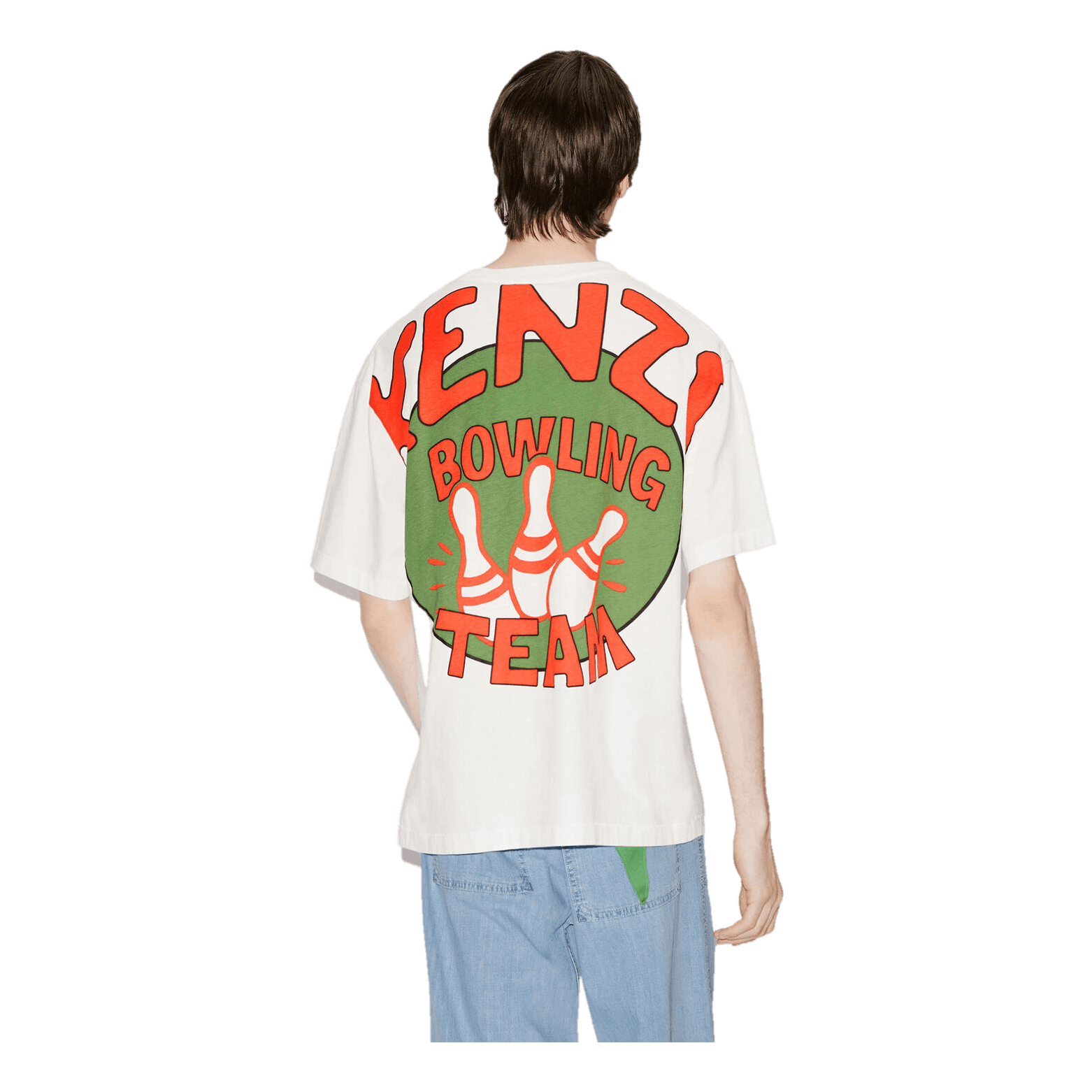 Kenzo T - shirt Bowling Elephant Off White