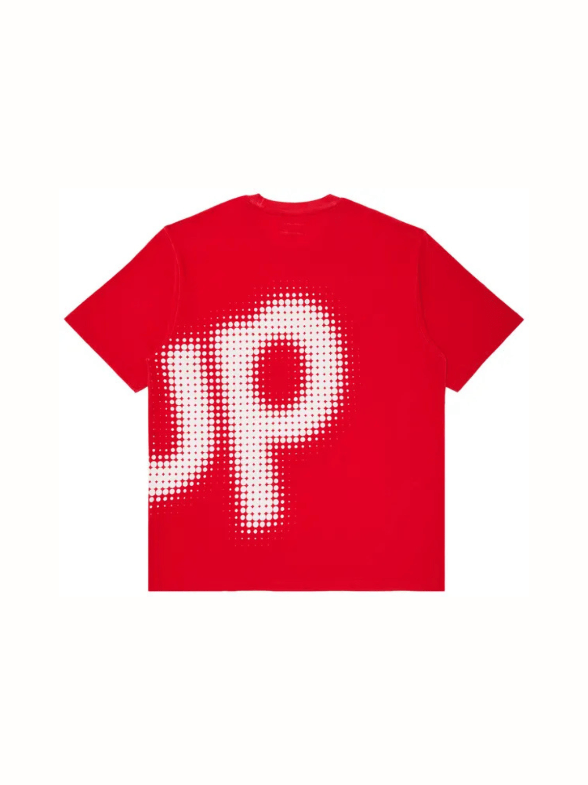Supreme Halftone Short - Sleeve Top Red