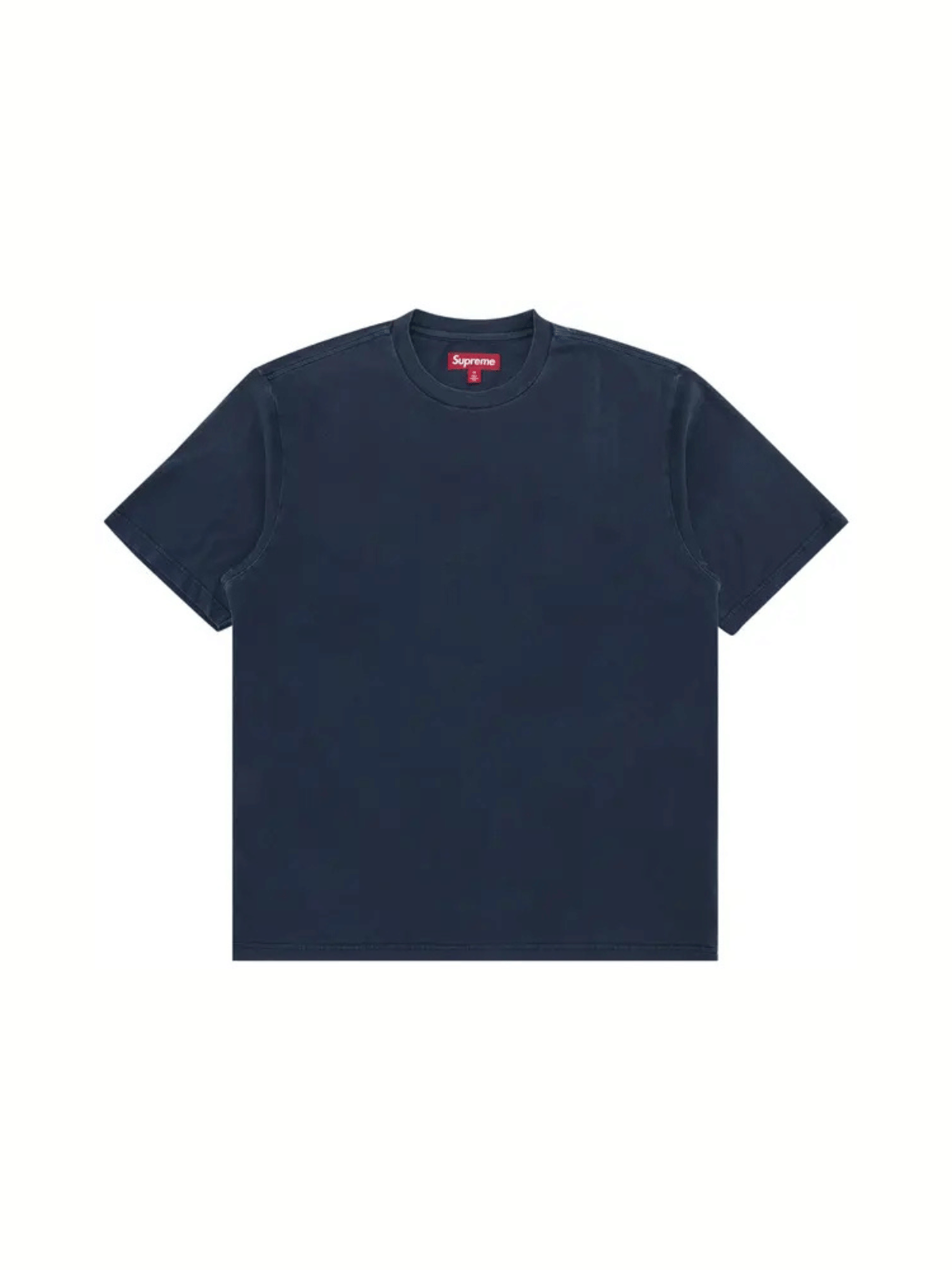 Supreme Cracked Back Arc Short - Sleeve Top Navy