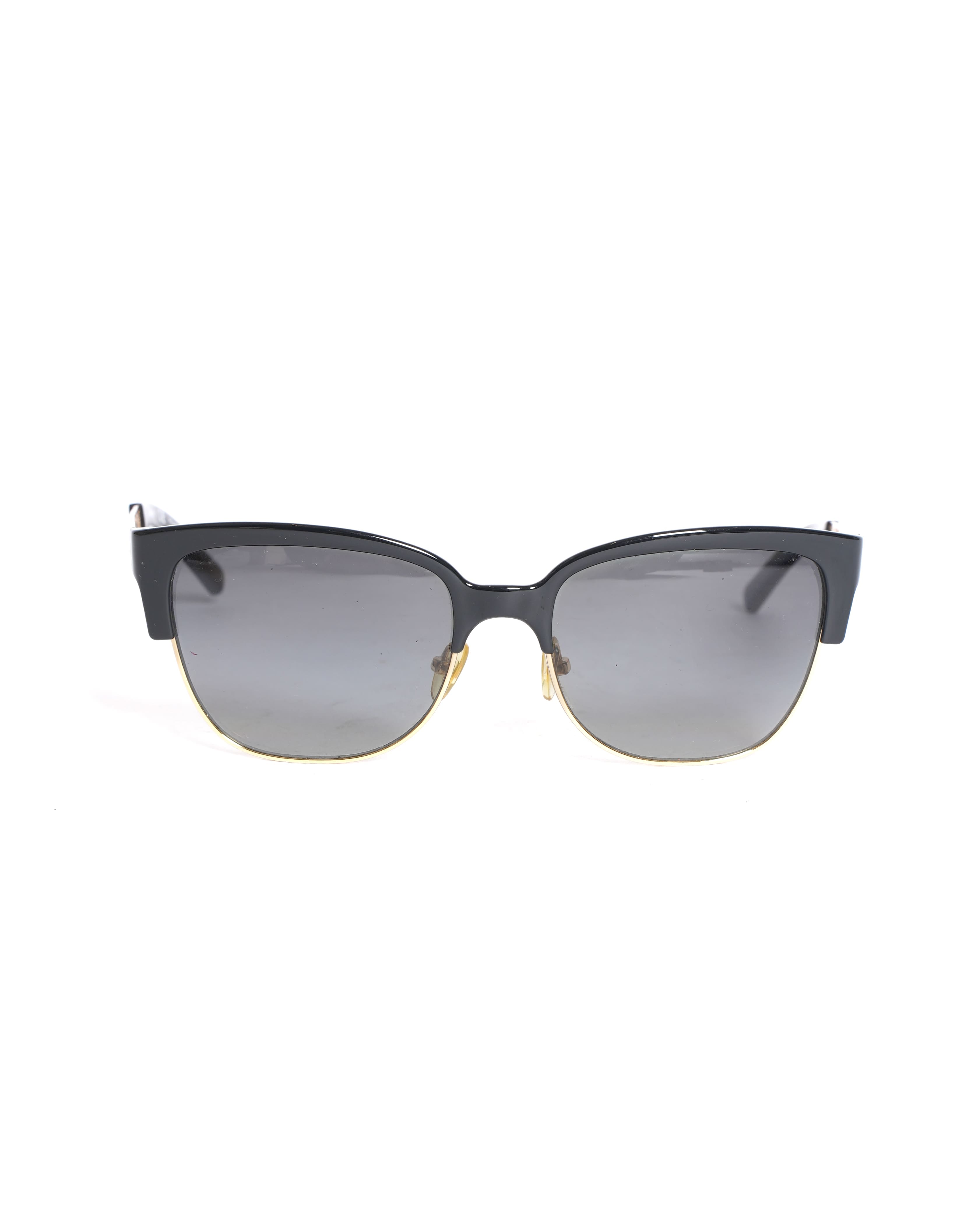 Tory Burch Unisex Sunglasses with Gold - Tone Temple Detailing