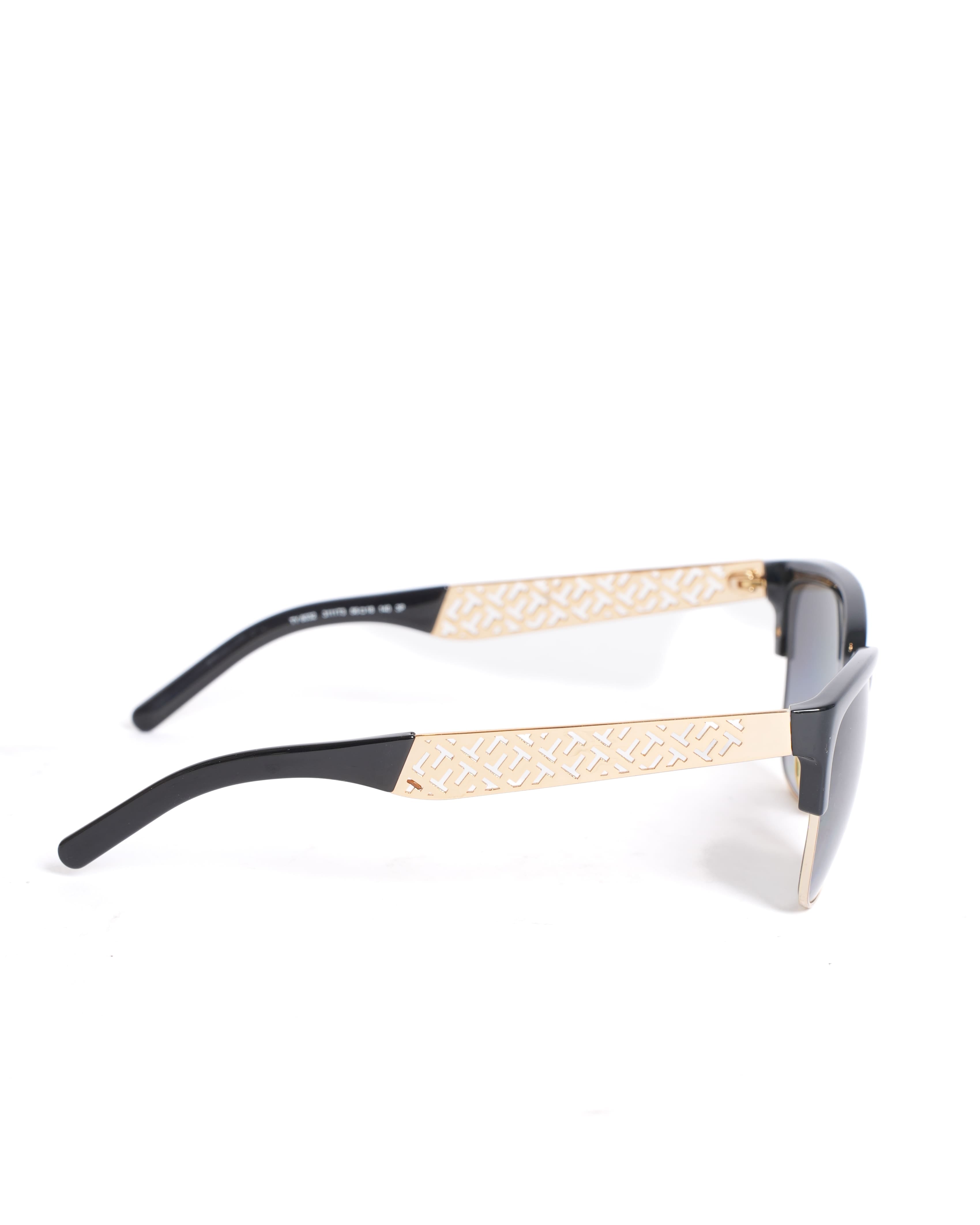 Tory Burch Unisex Sunglasses with Gold - Tone Temple Detailing