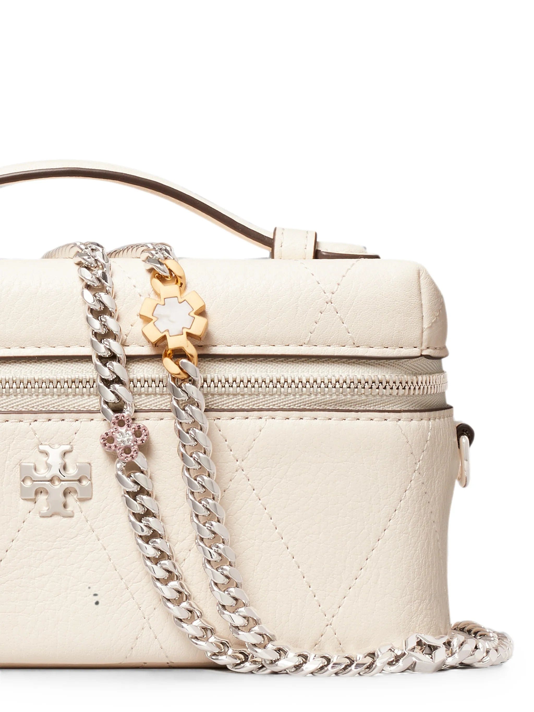 Tory Burch Charlie quilted leather shoulder bag