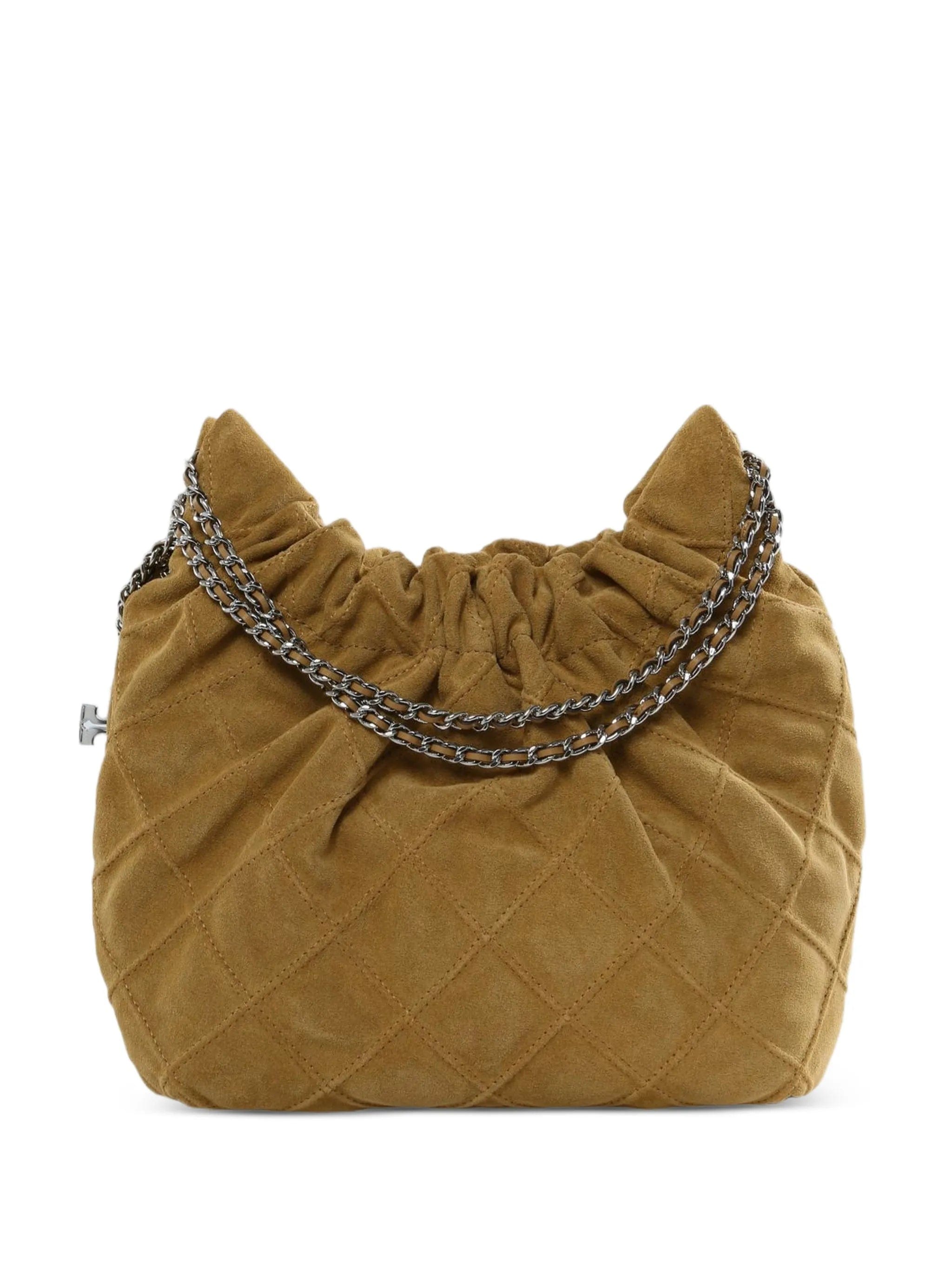 Tory Burch suede shoulder bag
