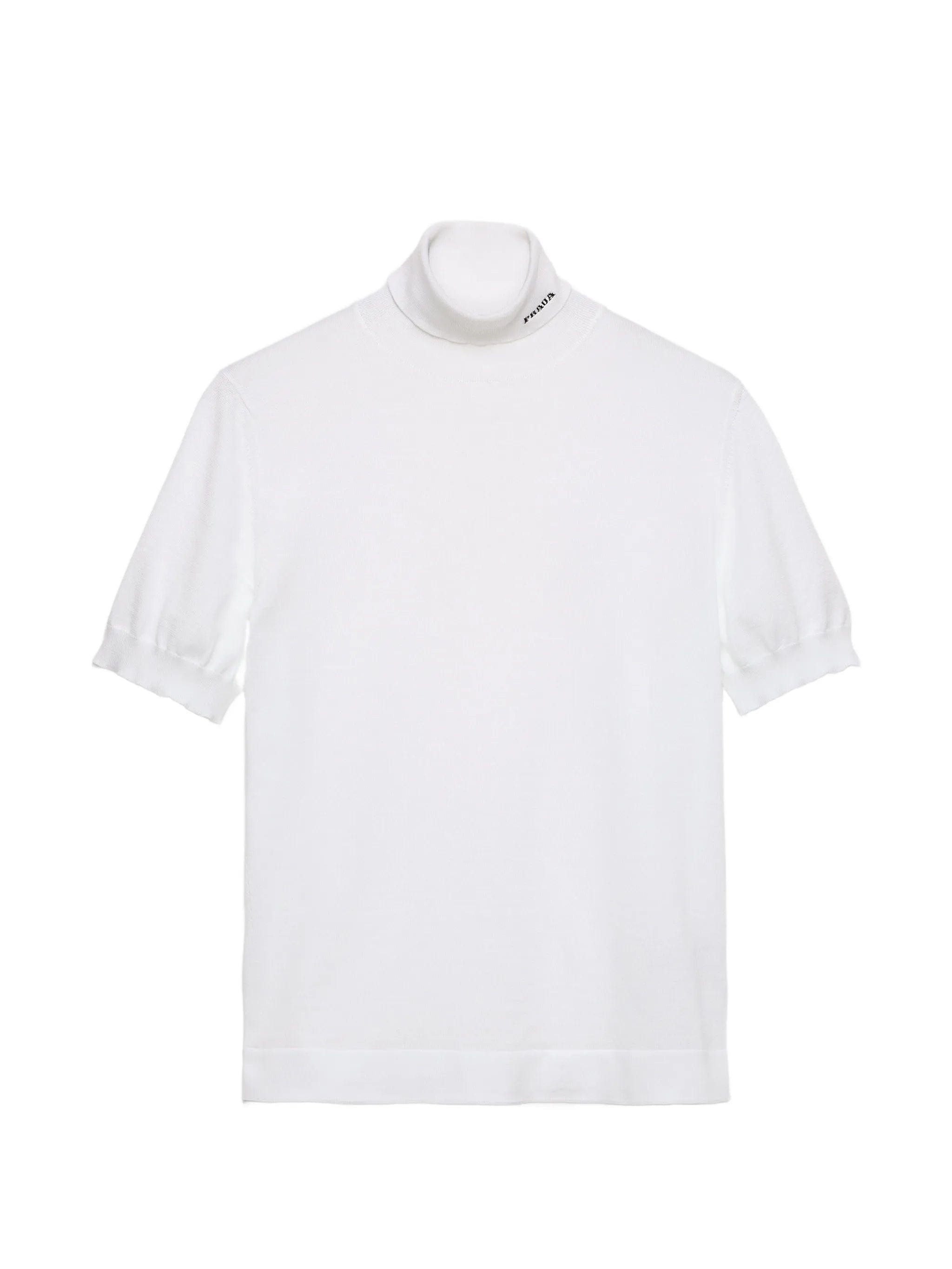 Prada short - sleeve turtleneck sweater