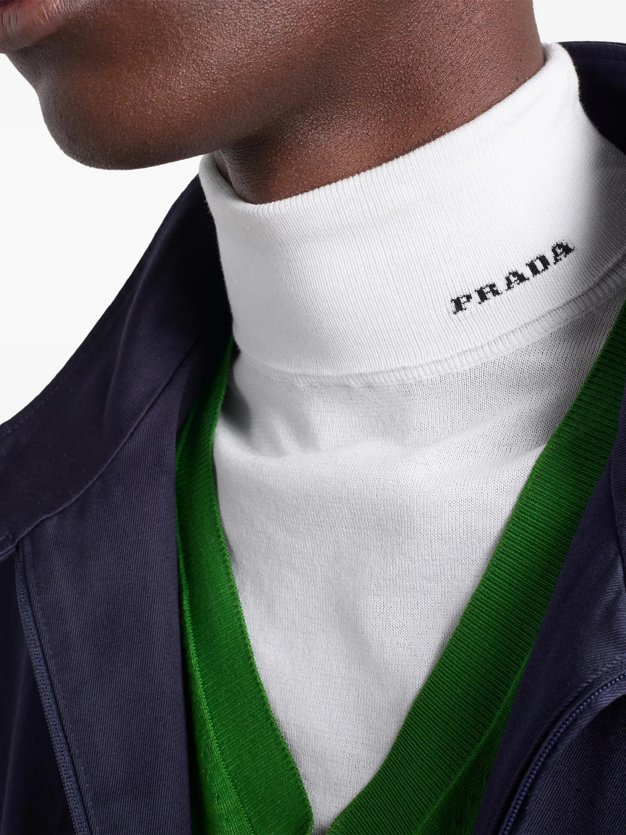 Prada short - sleeve turtleneck sweater