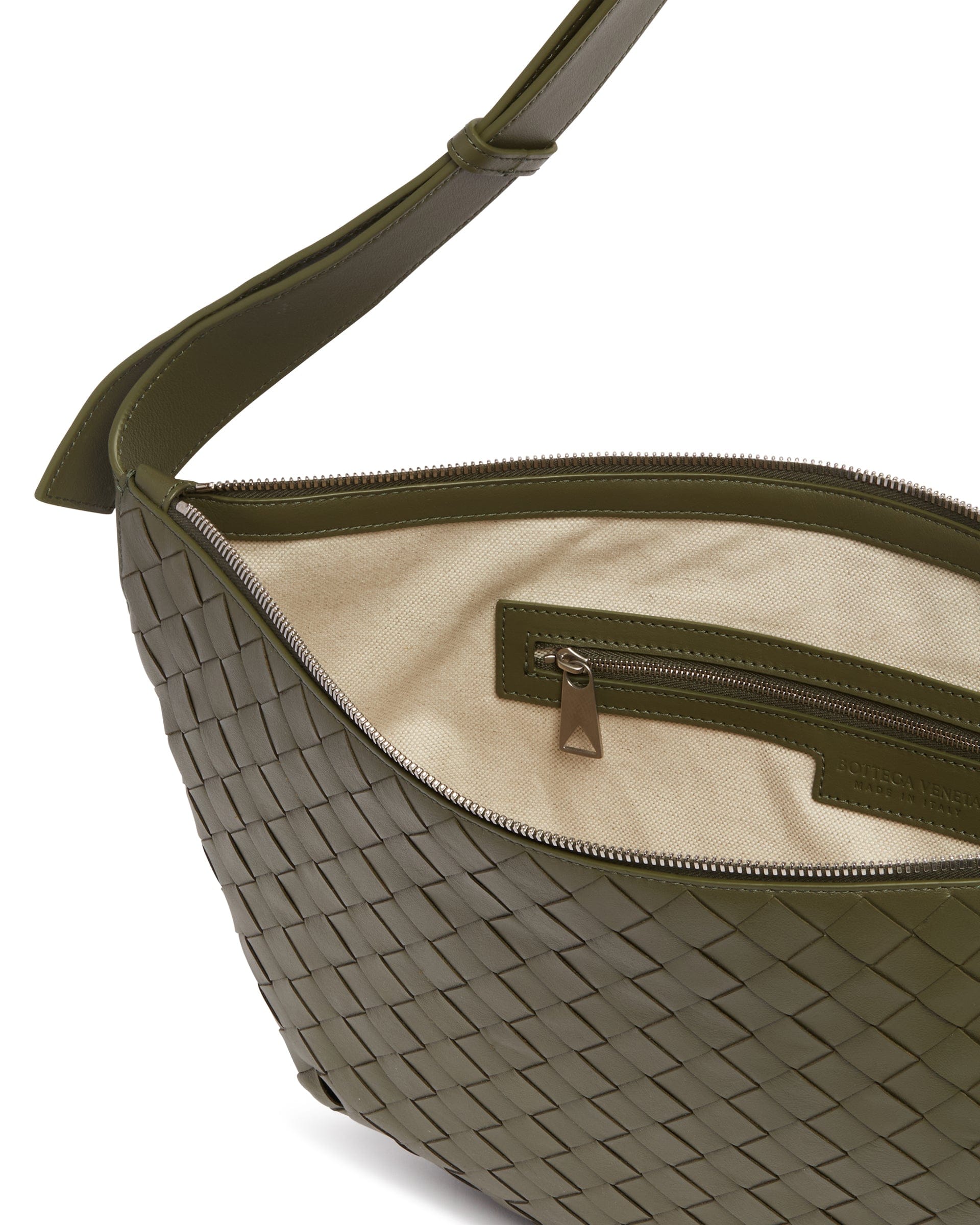Bottega Veneta Borsa Intrecciato Day Sling Verde