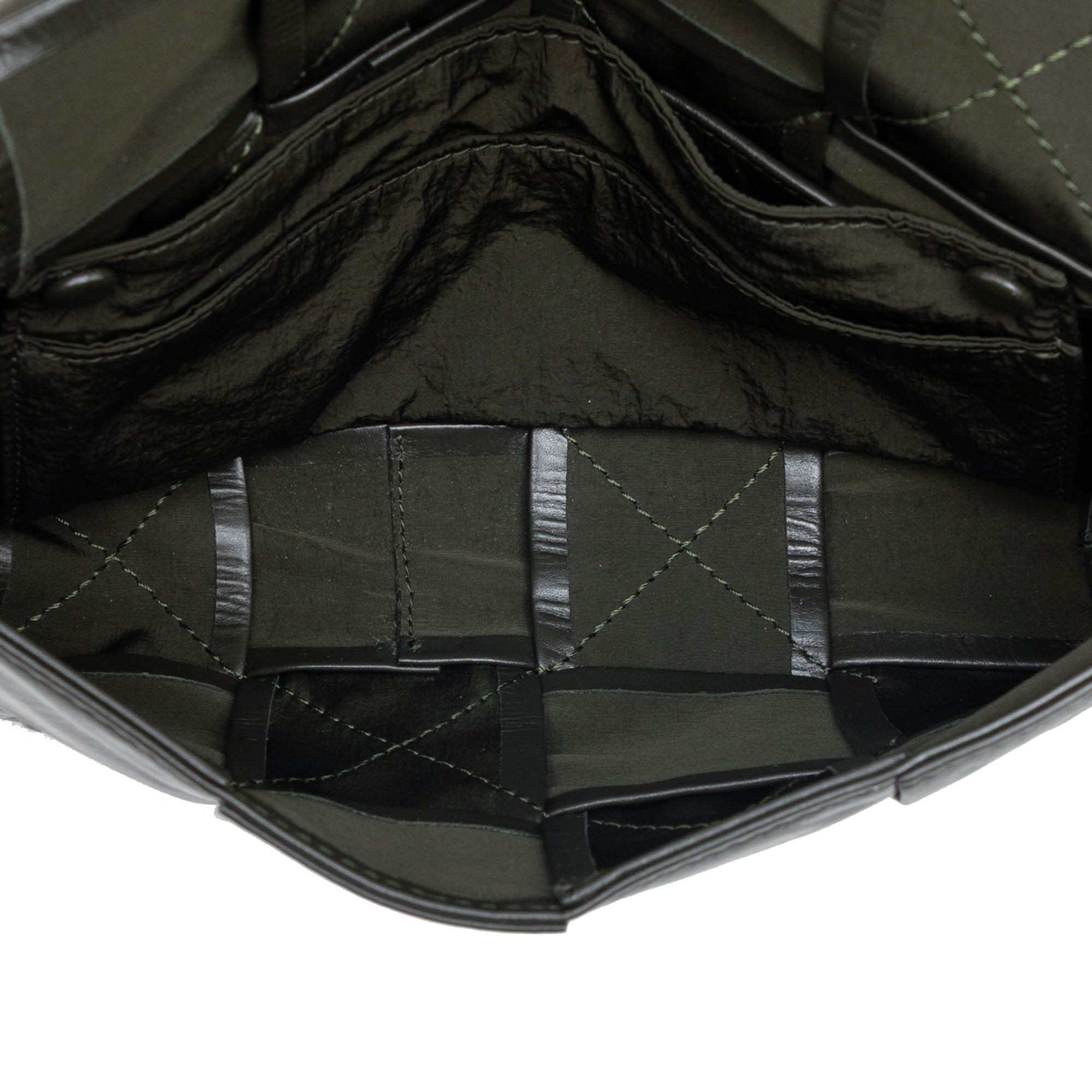 Bottega Veneta Paper Calfskin Intrecciato Cassette Belt Bag