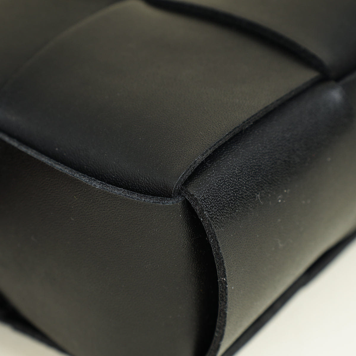 Bottega Veneta Black Cassette Small Convertible Belt Bag