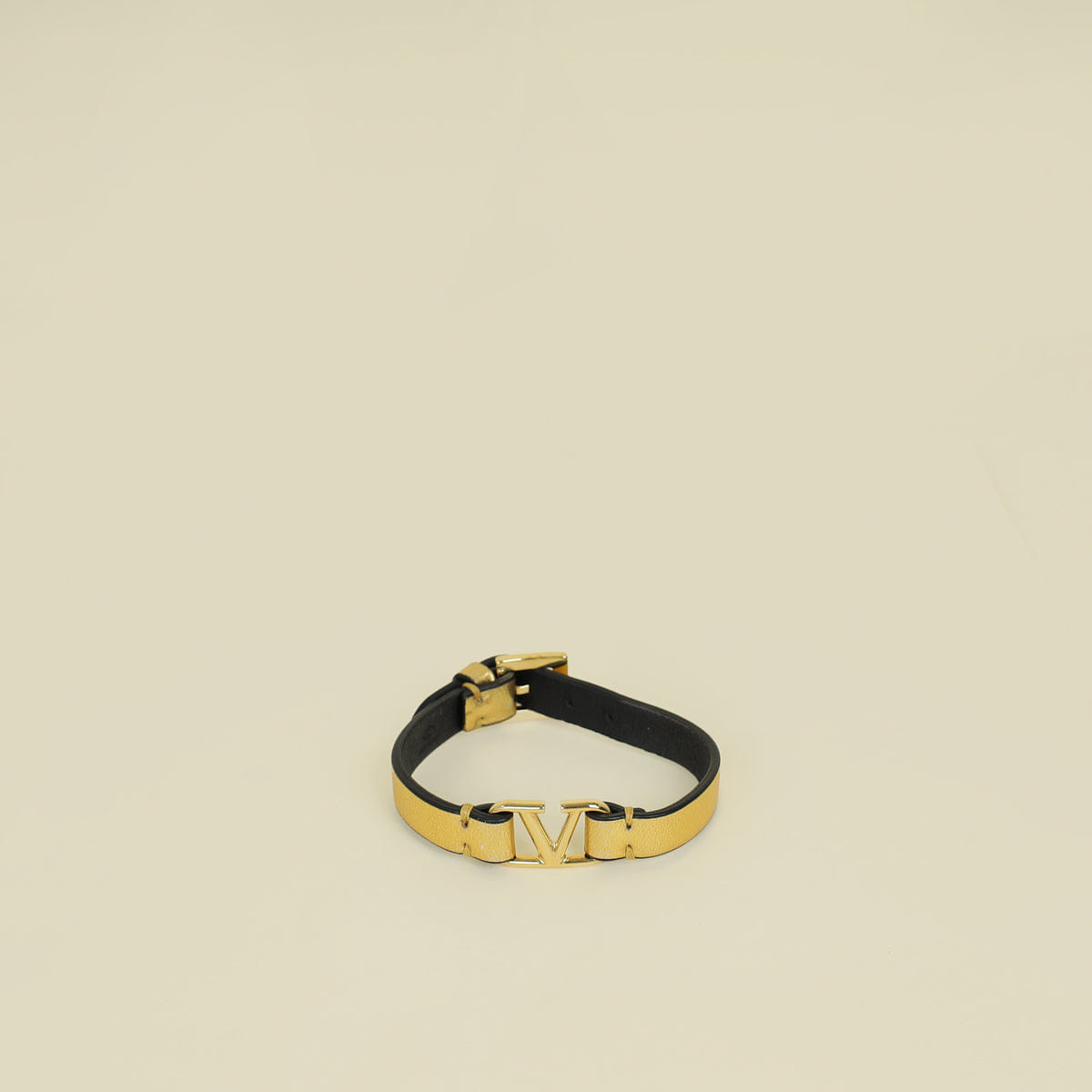 Valentino Gold VLogo Bracelet