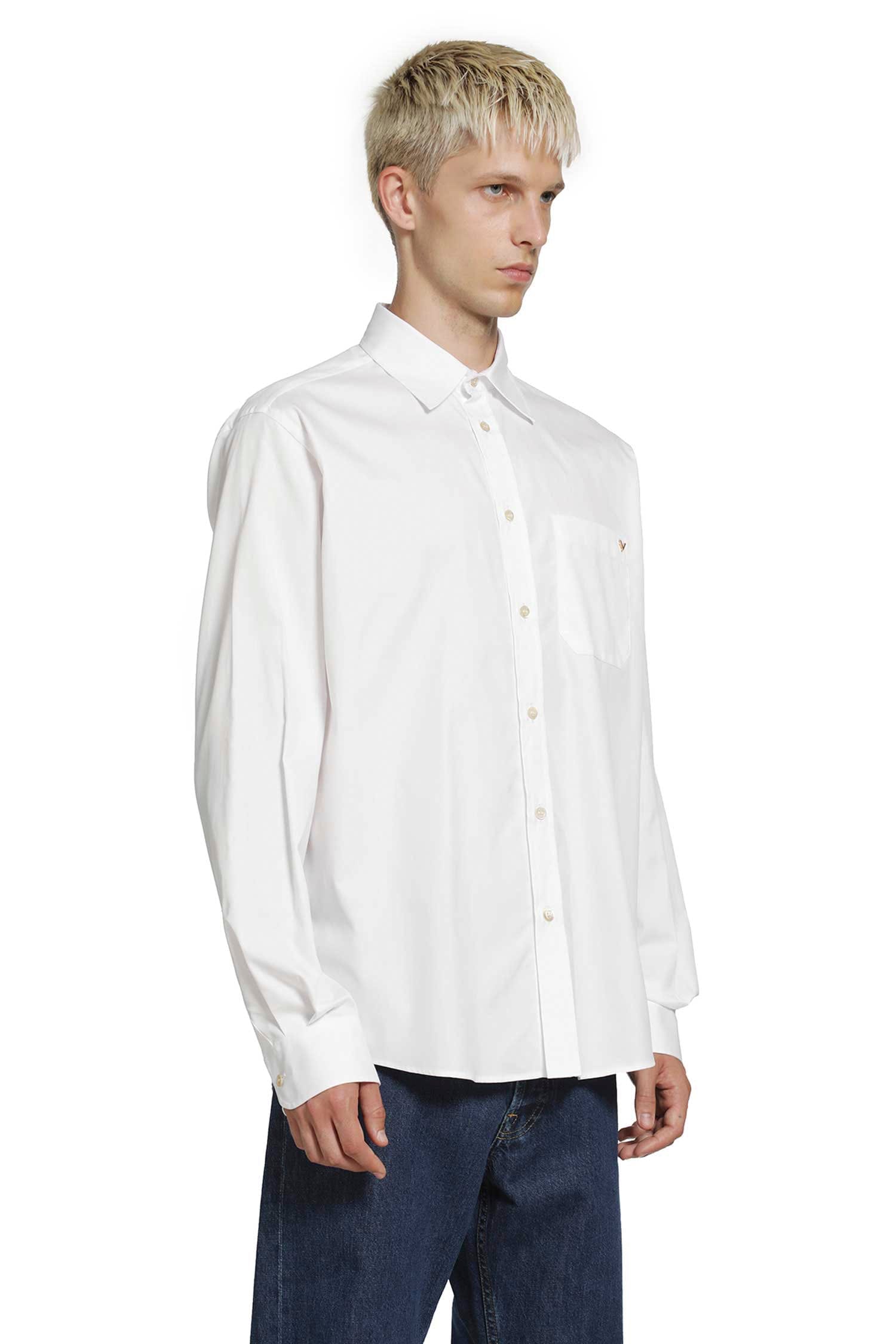 Valentino VGold Oxford Cotton Pocket Shirt