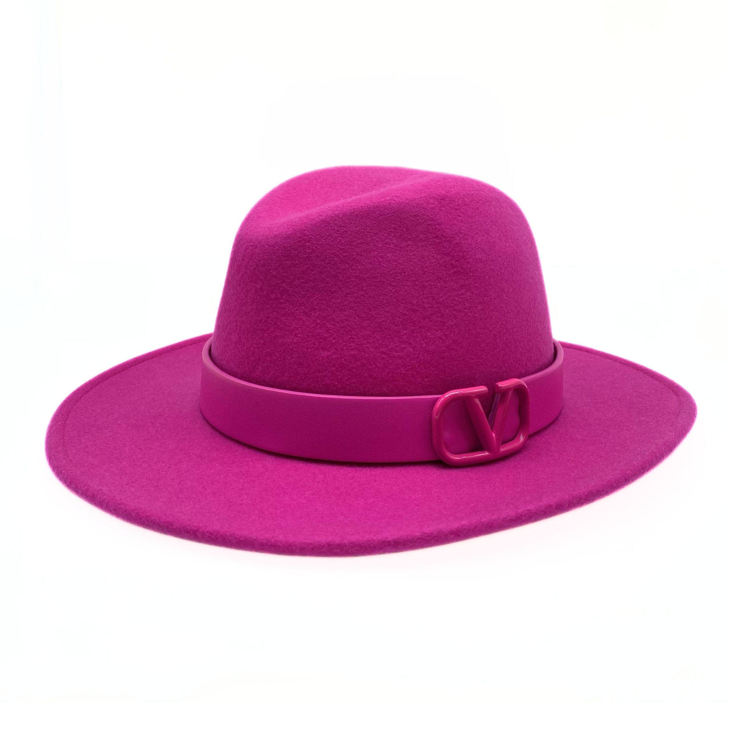 Valentino Garavani Hot pink Fedora